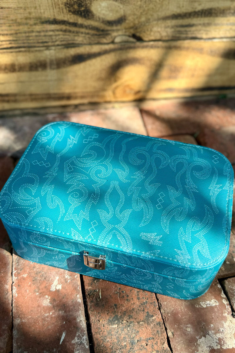 Cowgirl's Turquoise Jewelry Box