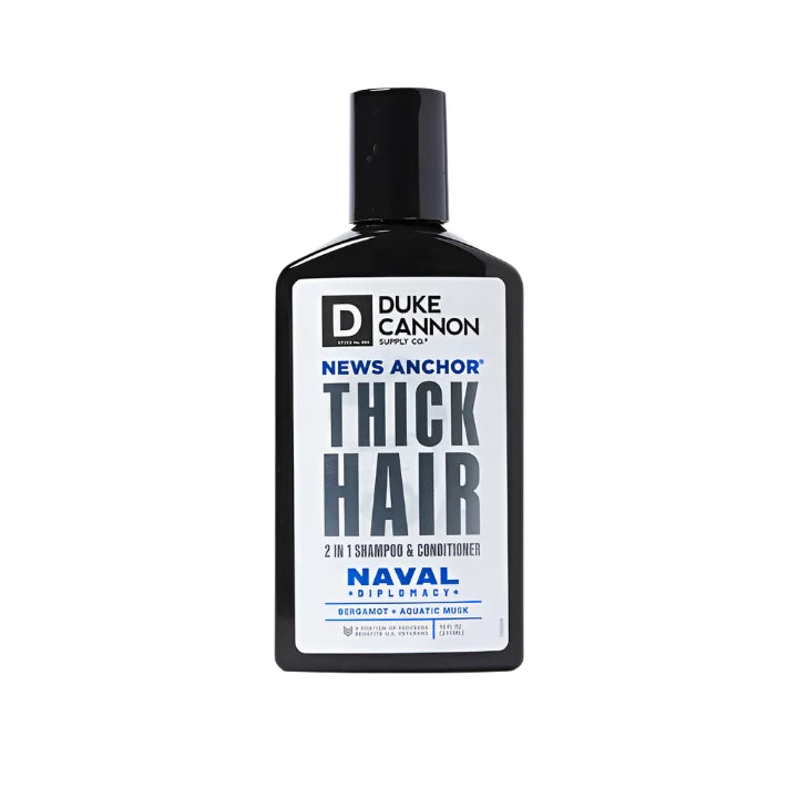 News Anchor 2 in 1 Hair Wash-Naval Diplomacy