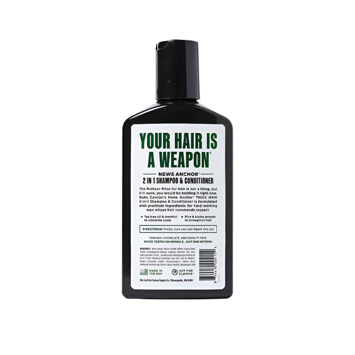 News Anchor 2 in 1 Hair Wash- Tea Tree Formula