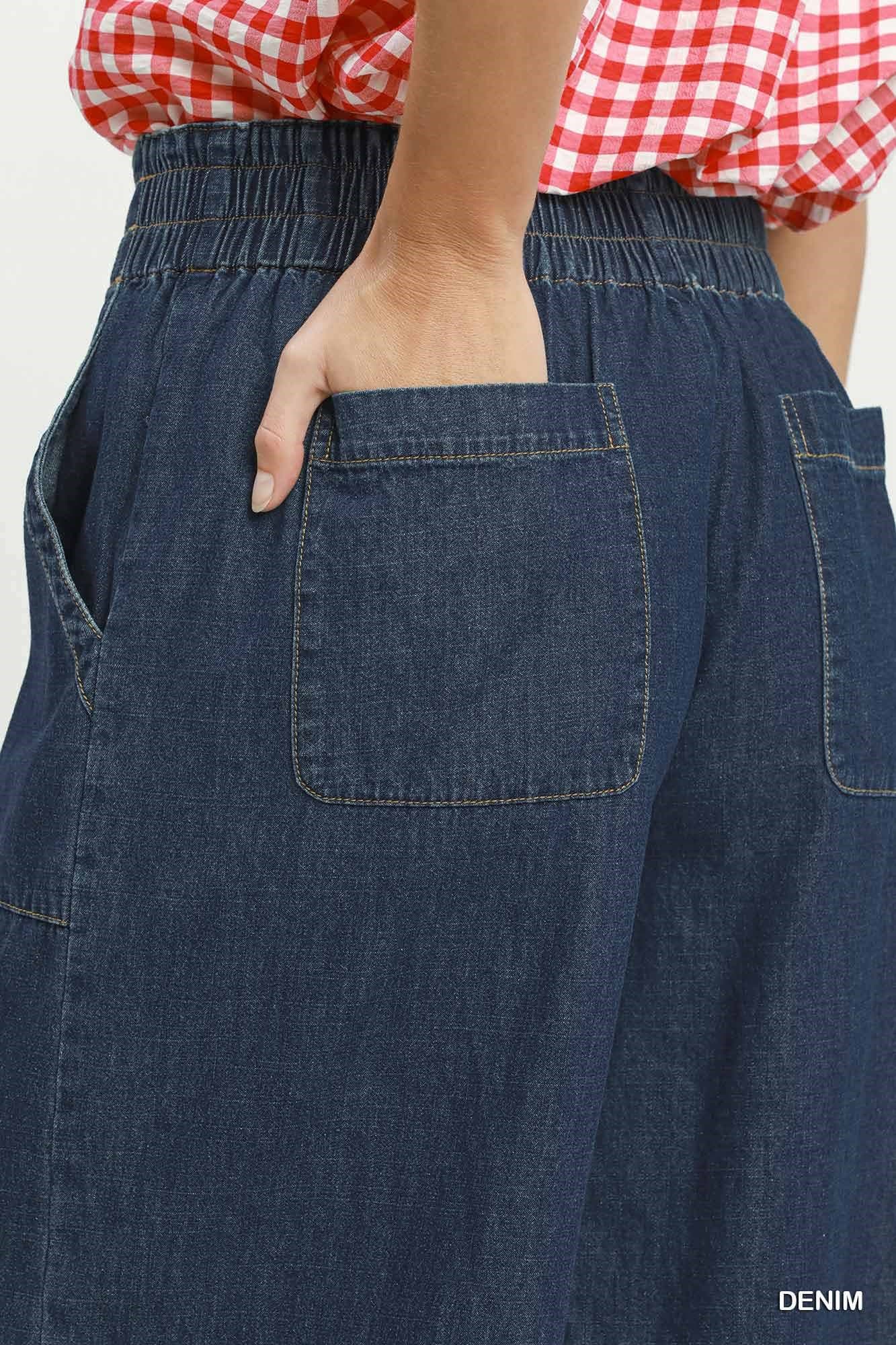 Easygoing Denim Pants
