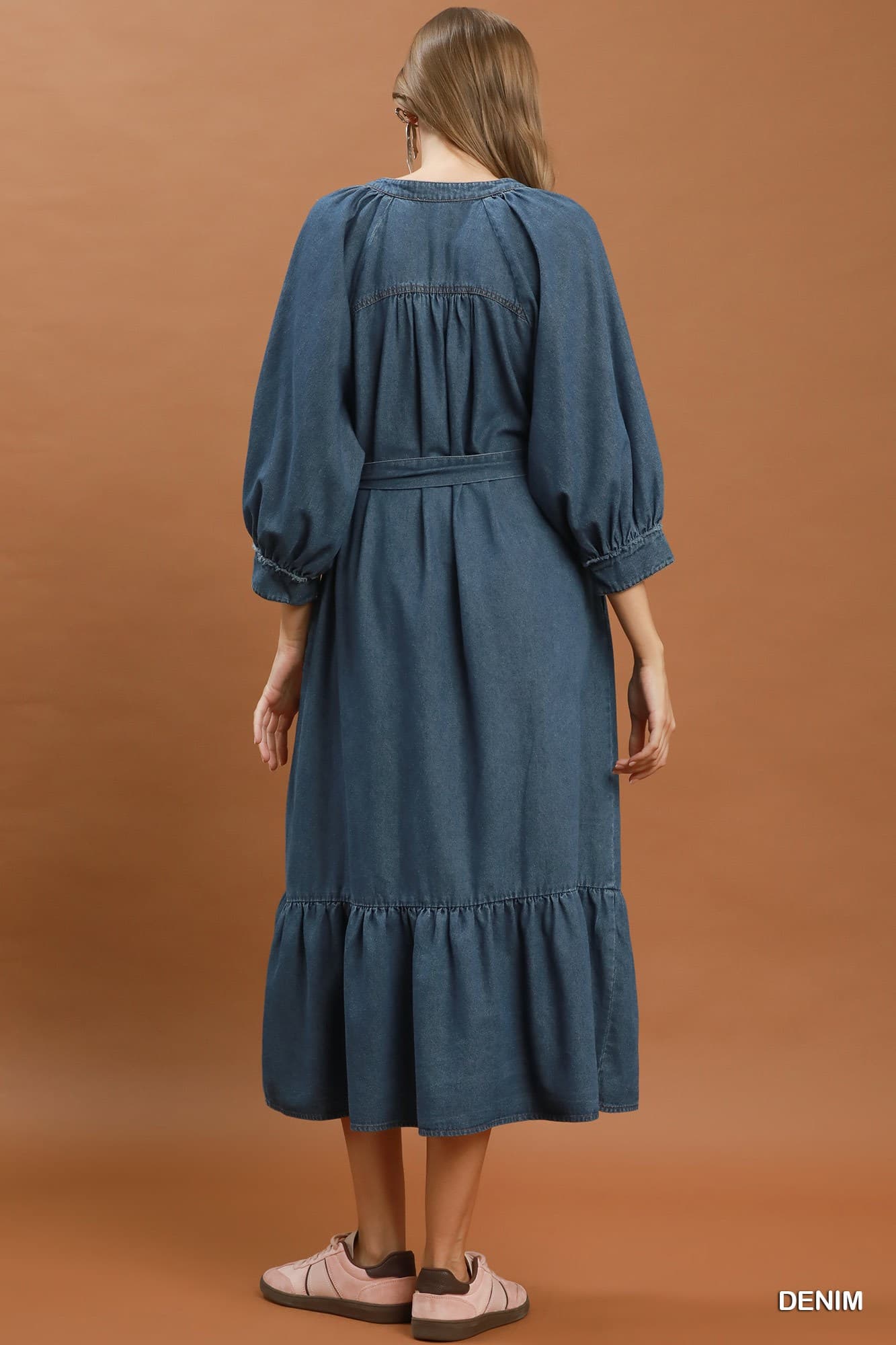 Denim Darling Midi Dress 💙