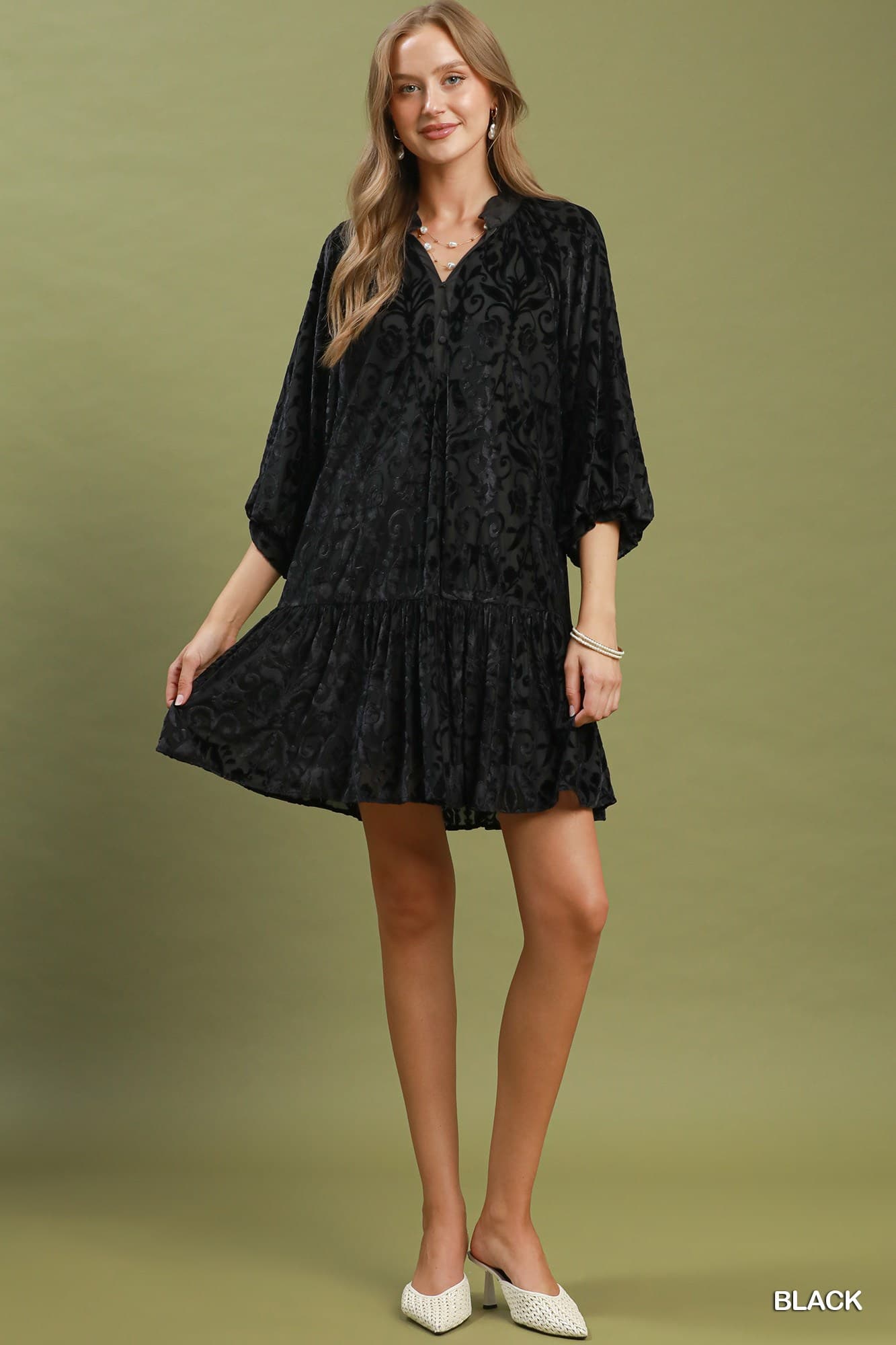Midnight Romance Velvet Mini Dress 🖤