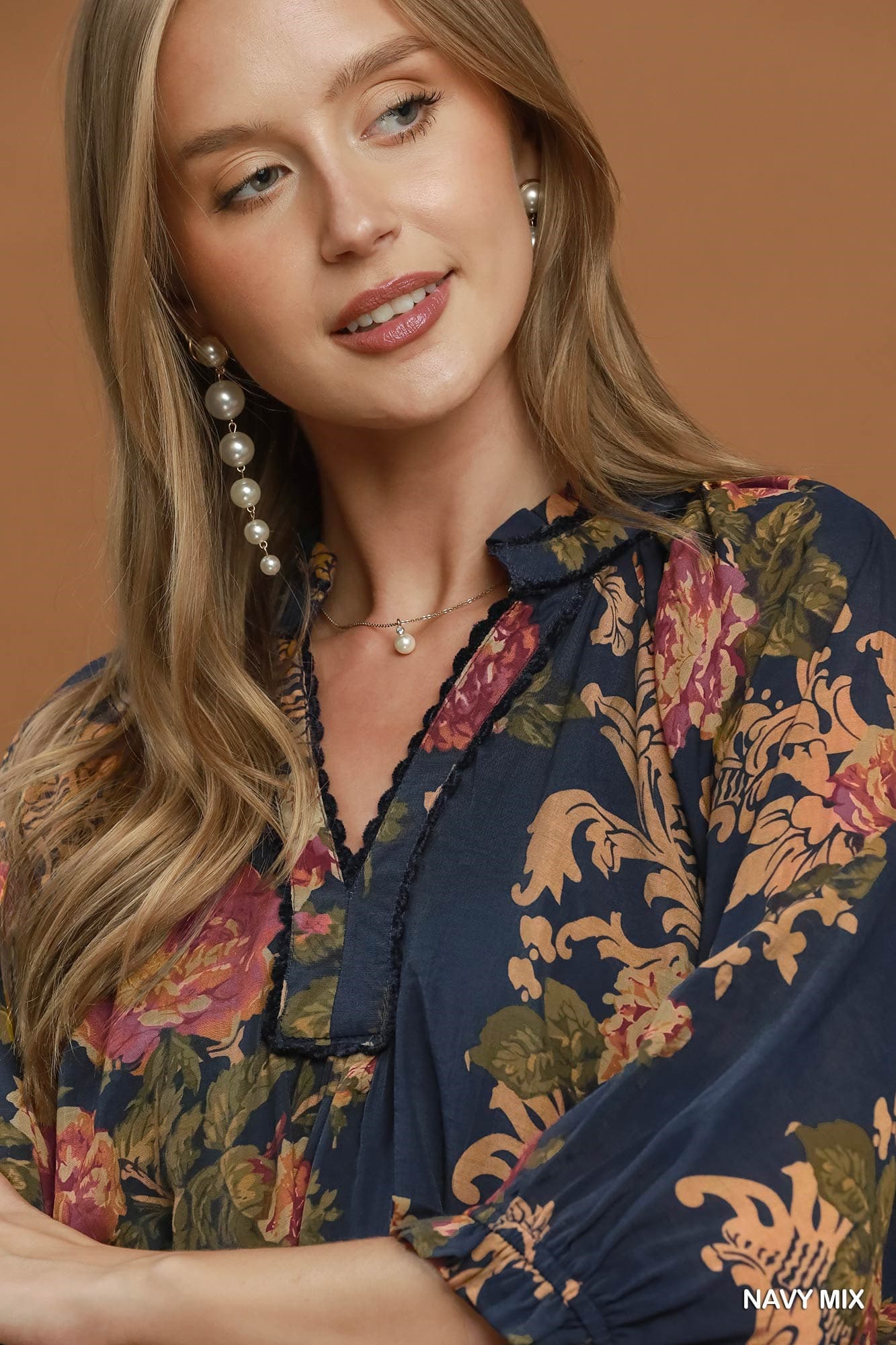 Midnight Rose Blouse