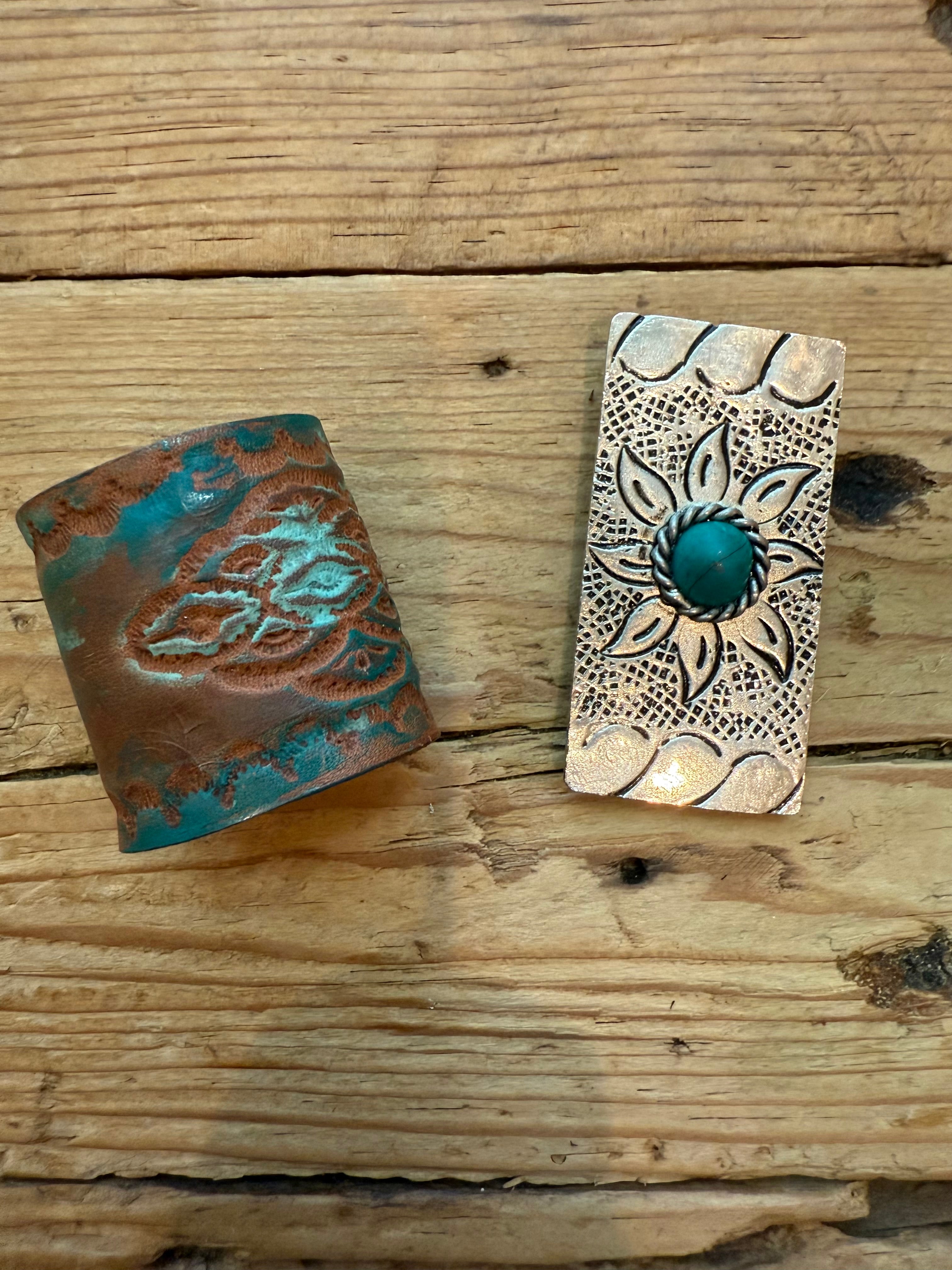 One of a Kind Scarf Slide/Hat Hugger