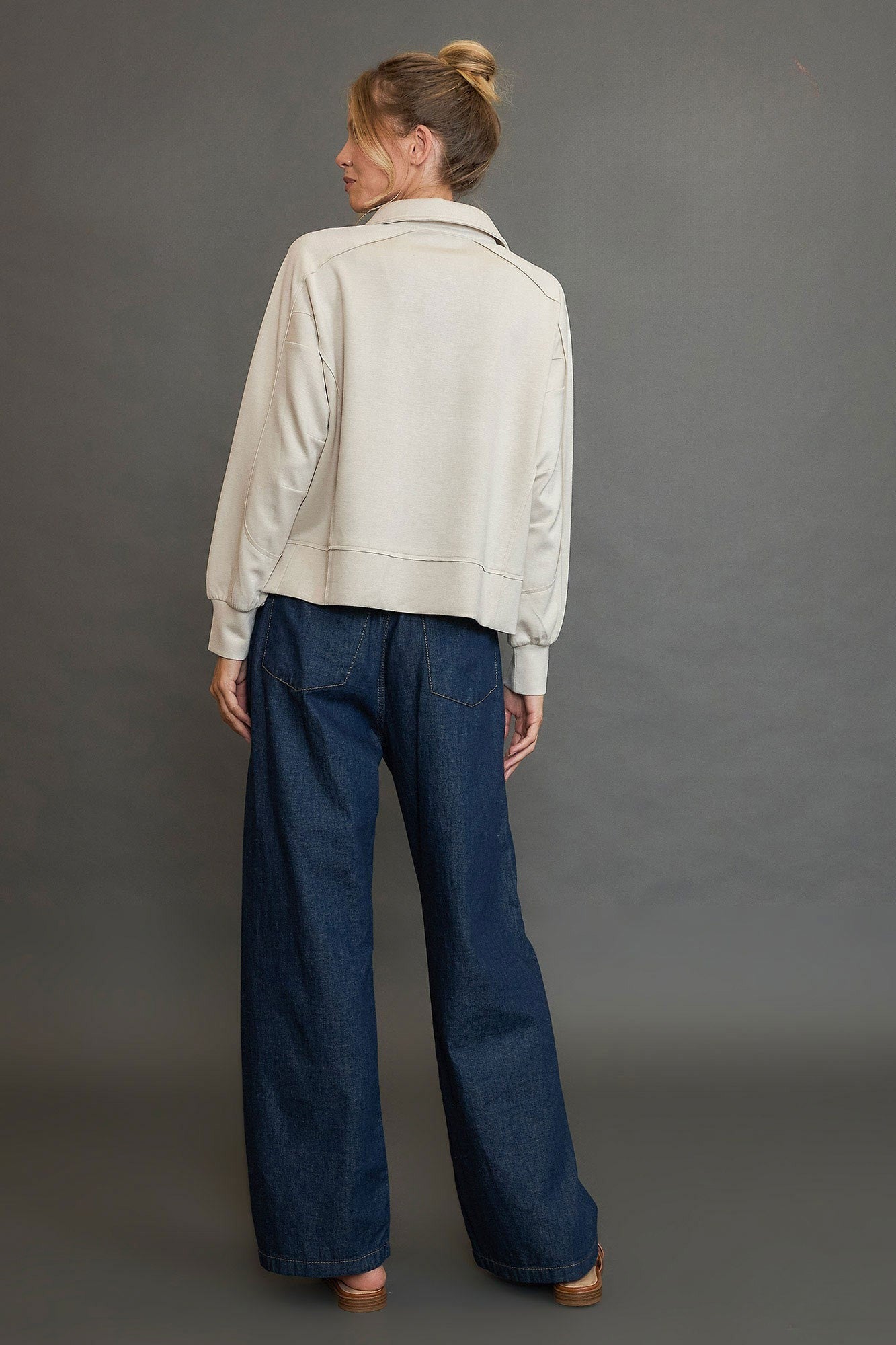Ecru Luxeknit Buttery Soft Sweatshirt
