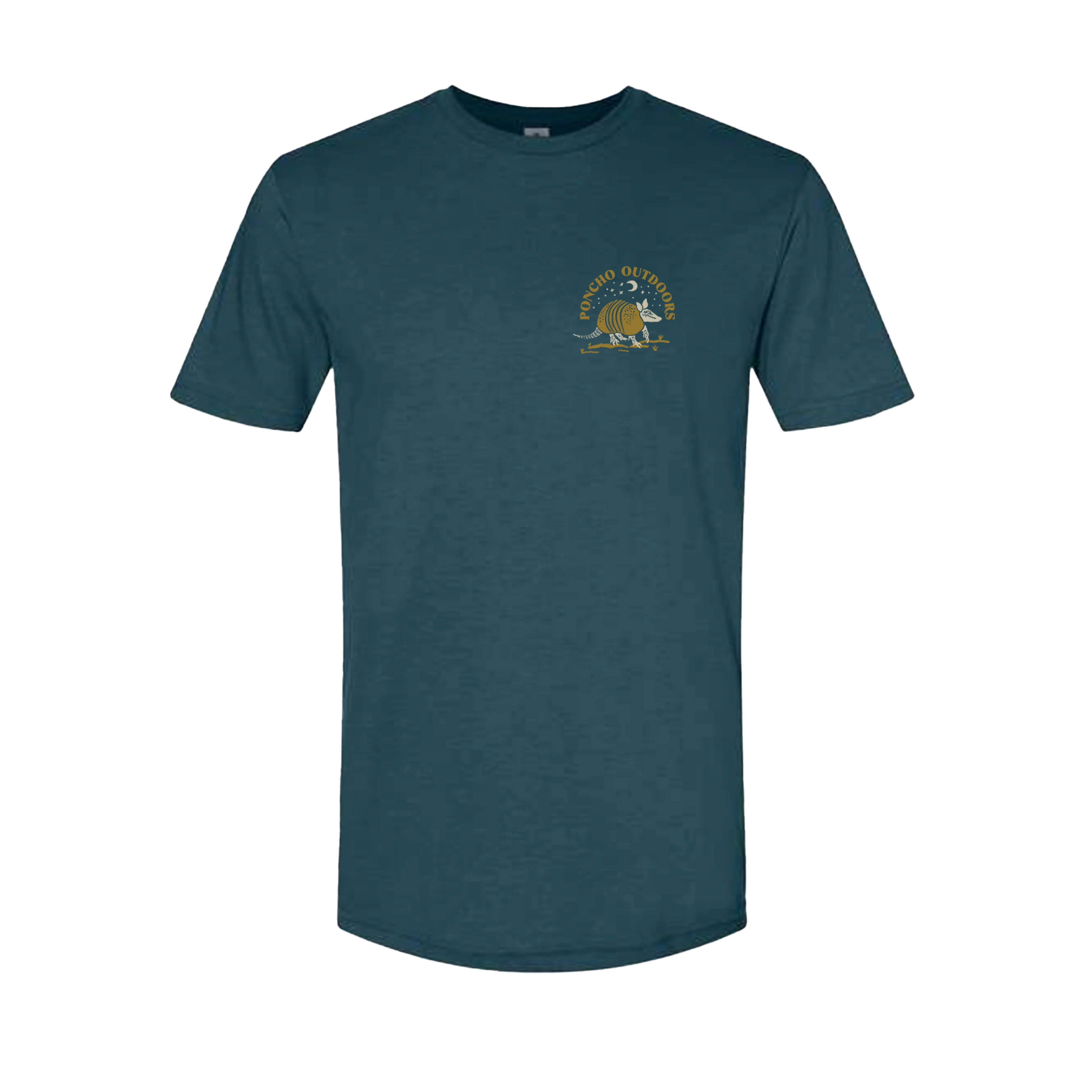 Armadillo Under Stars T-shirt By Poncho