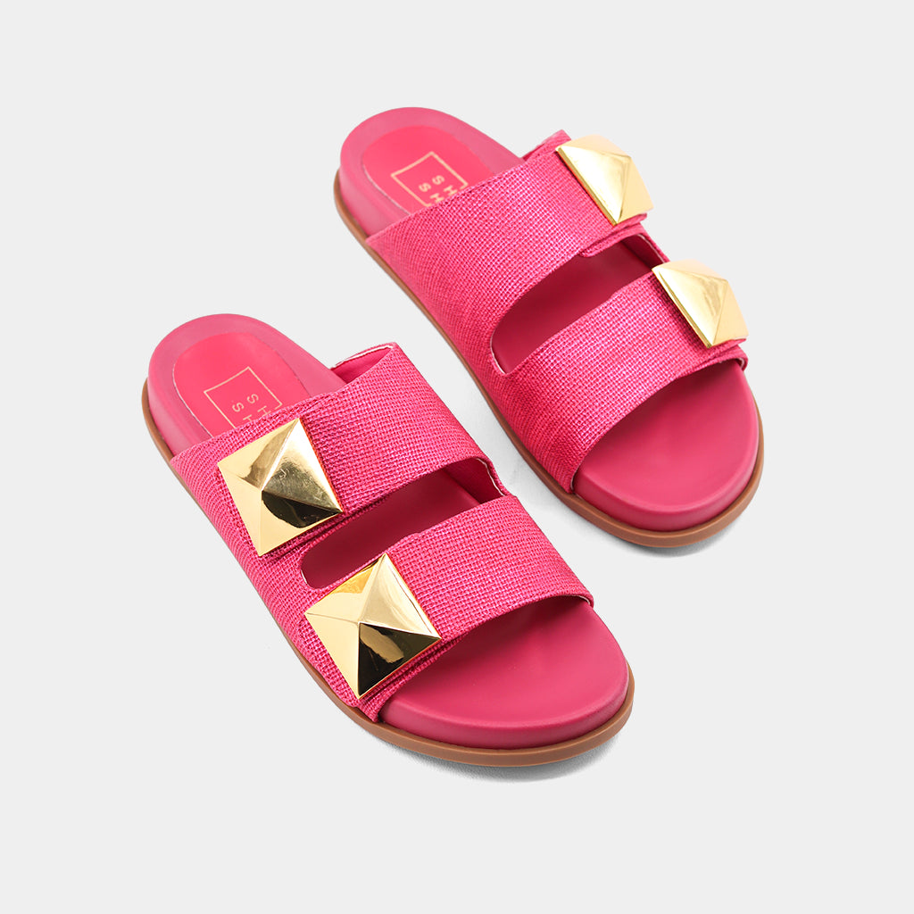Bernarda Fuchsia Slide by SHU SHOP