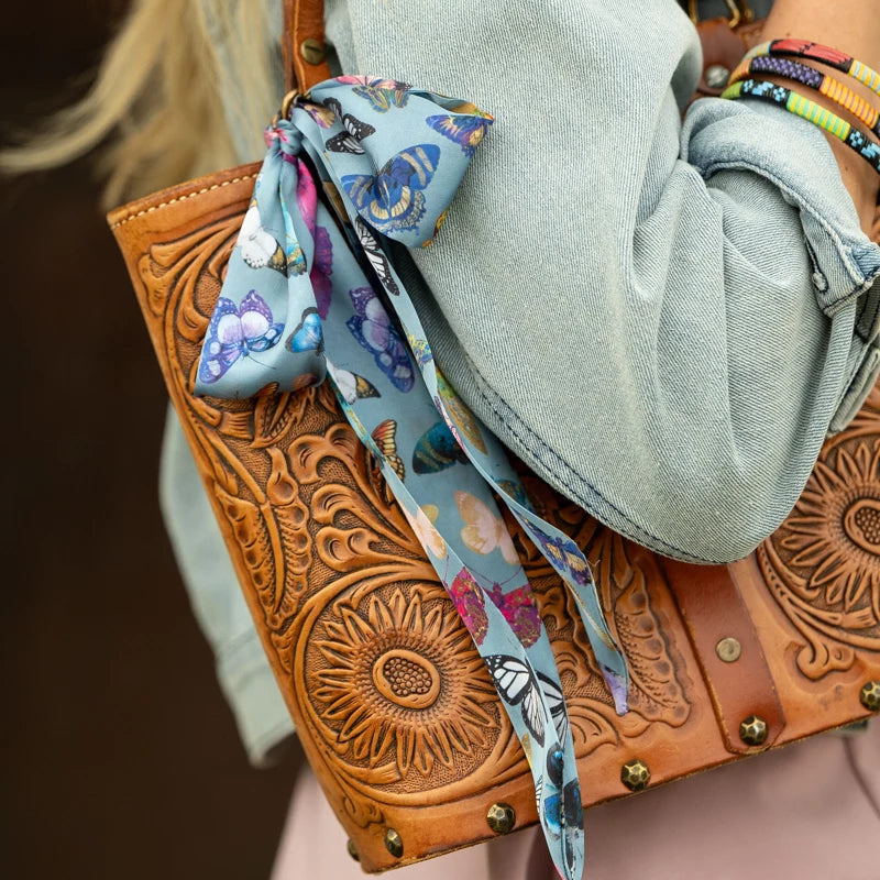Butterfly Twilly- Chambray