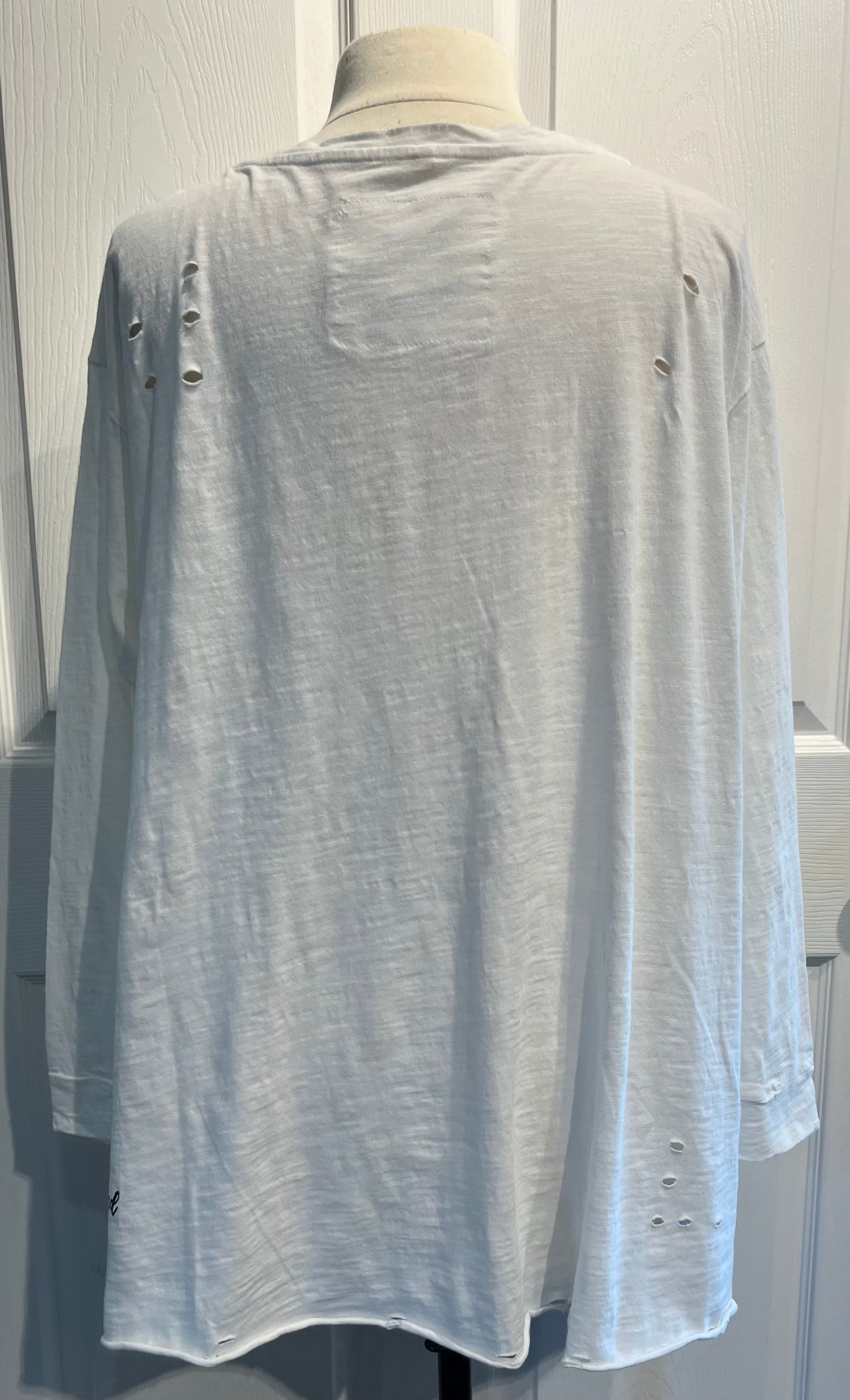 Frosty Out About Town Tattered Graphic Tee