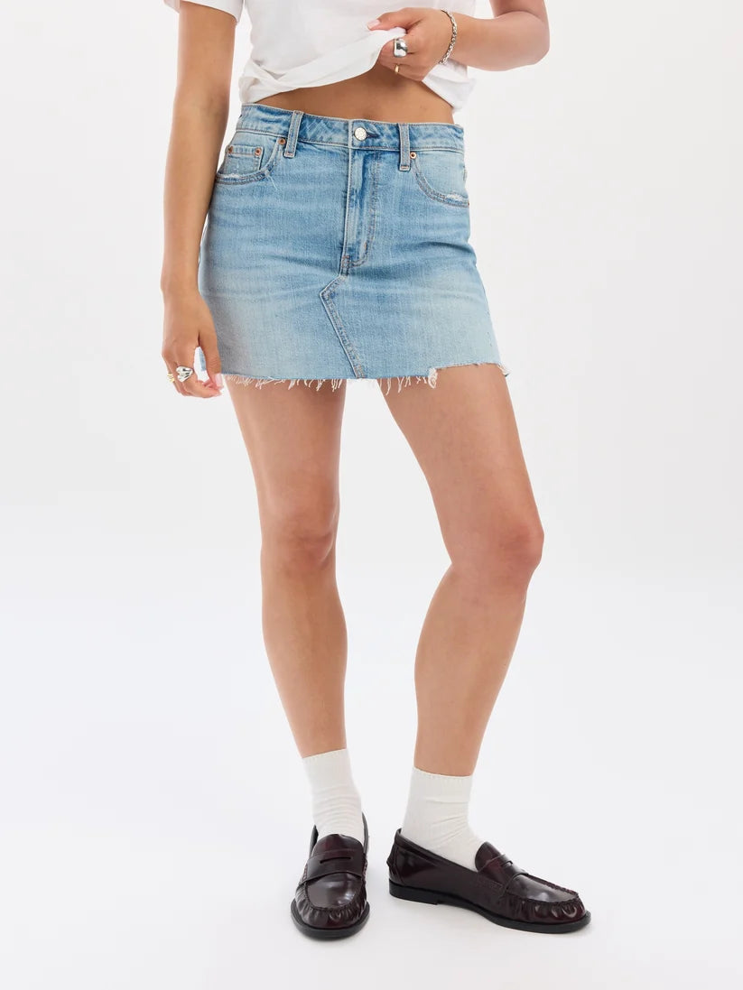 Malibu Mini Denim Skirt