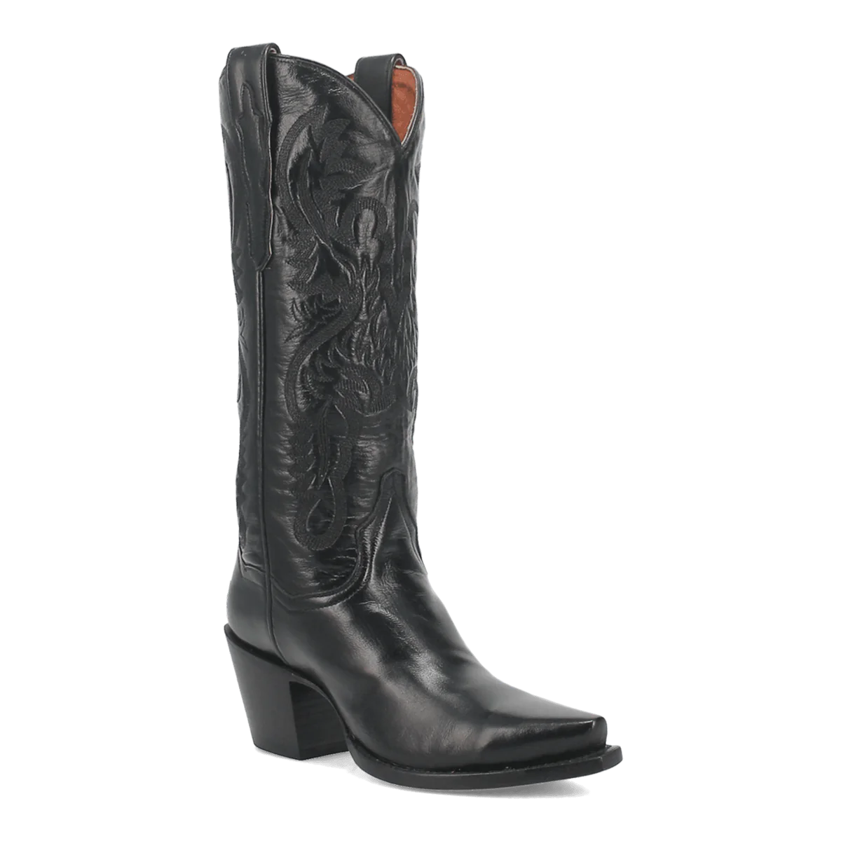 Maria Black Leather Boot by Dan Post