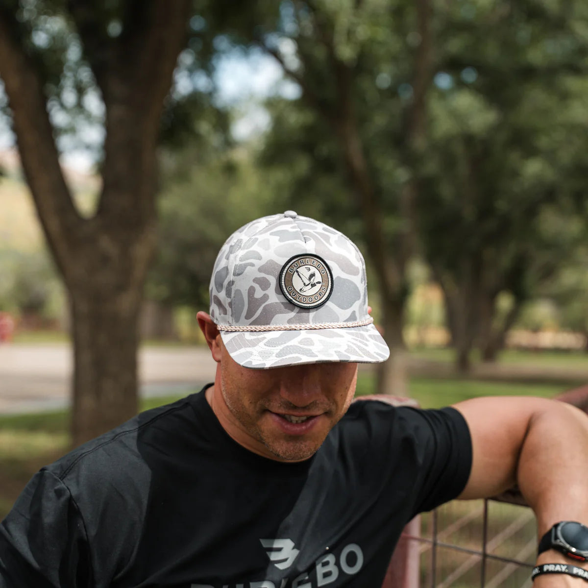 Circle Mallard - Classic Deer Camo Cap by Burlebo