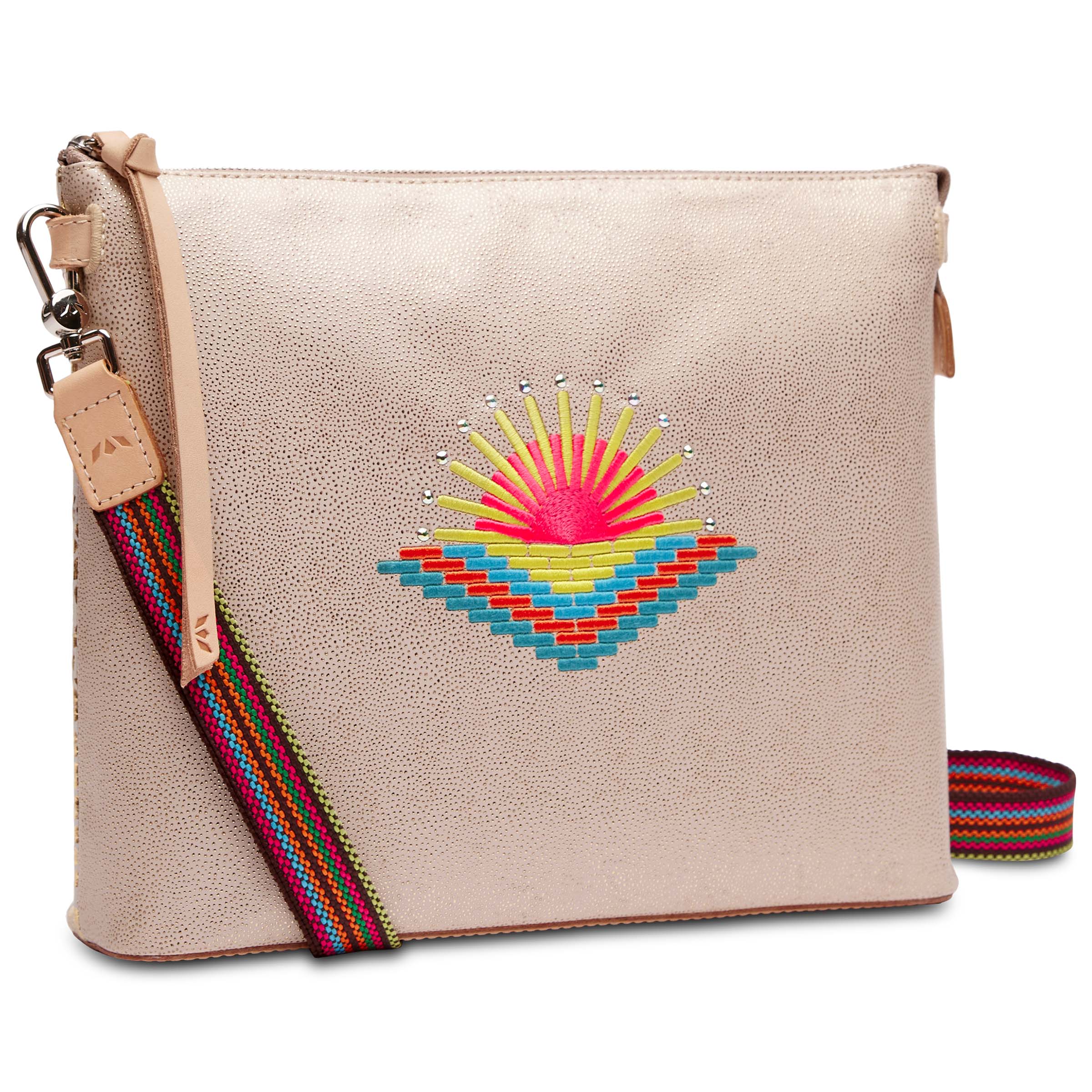 Fuzzy Downtown Crossbody