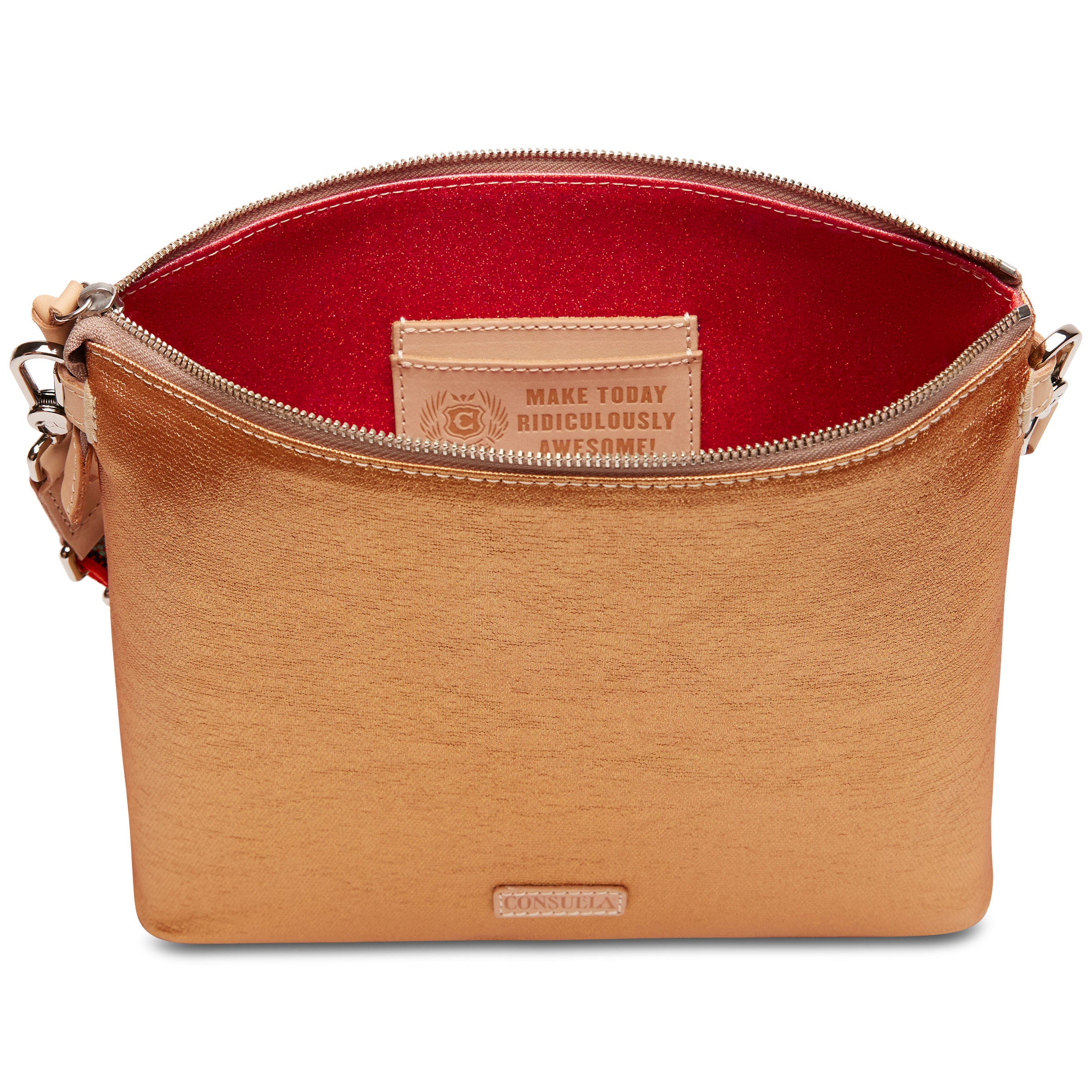Bronzed Downtown Crossbody