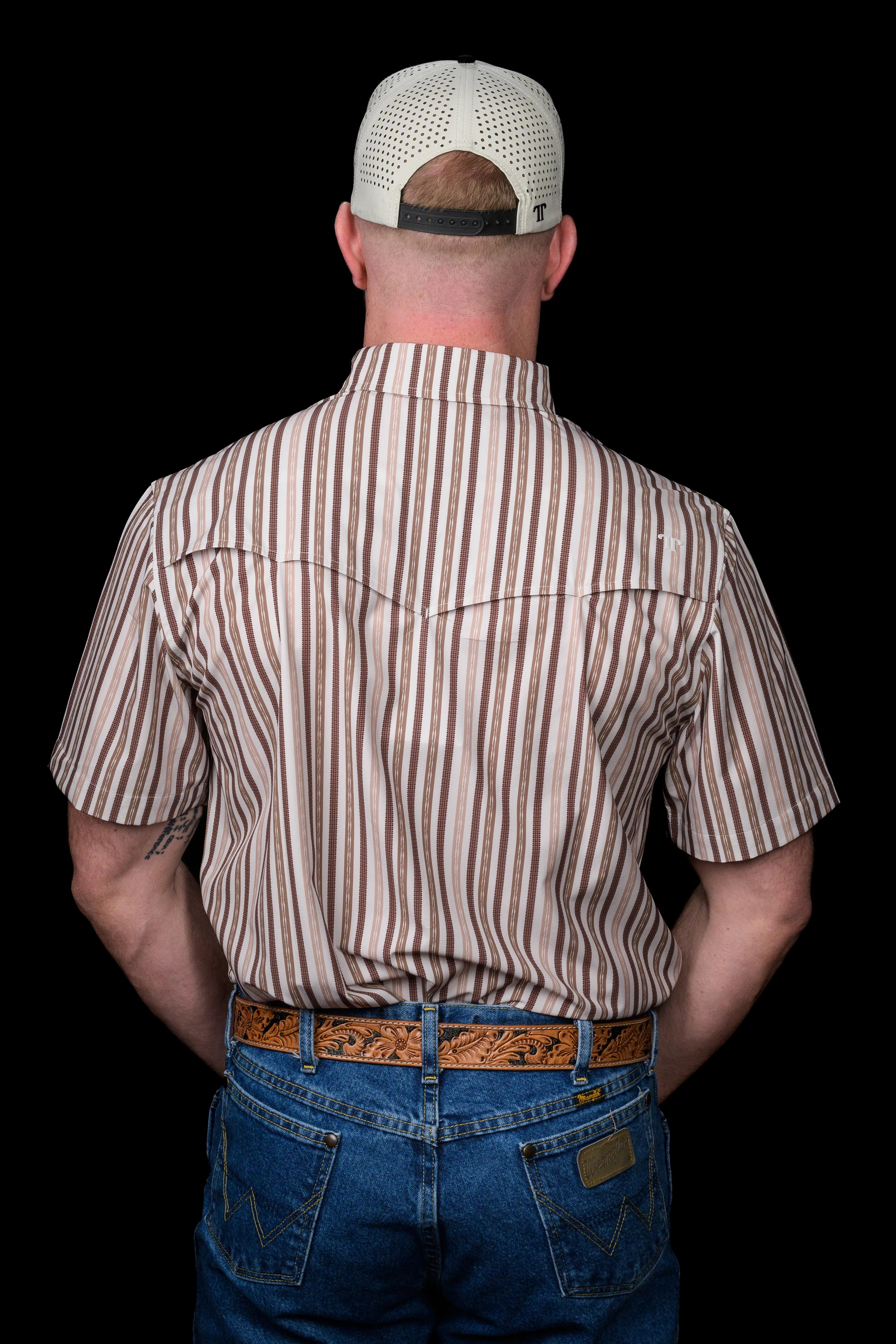 The Wyatt- Brown Short Sleeve Snap by Ferrell