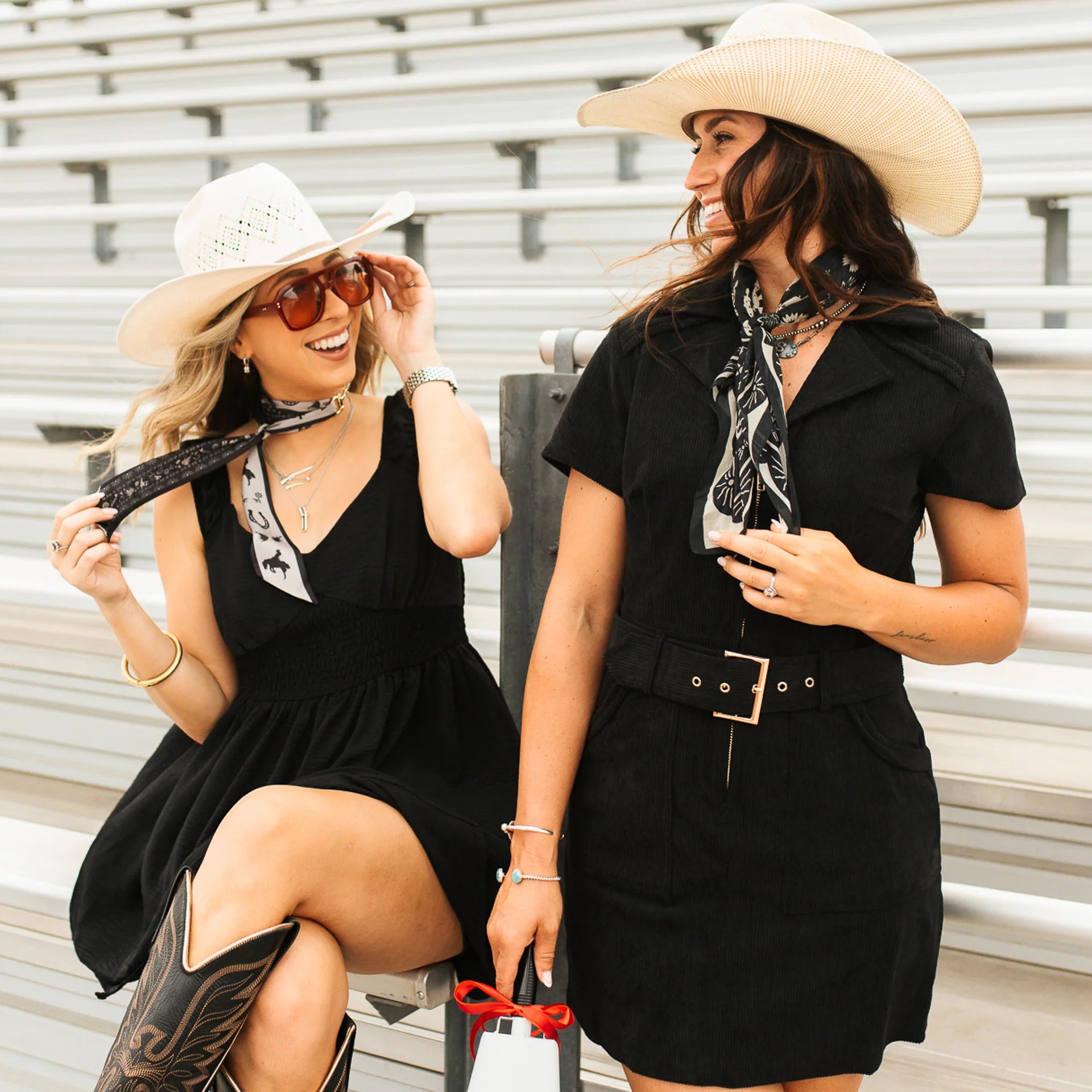Game Day Down South Doily Twilly- Black