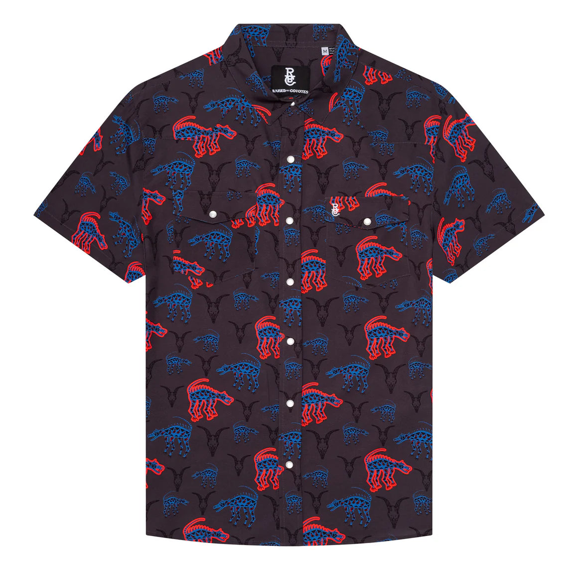 Raised by Coyotes La Chupacabra Pearl Snap