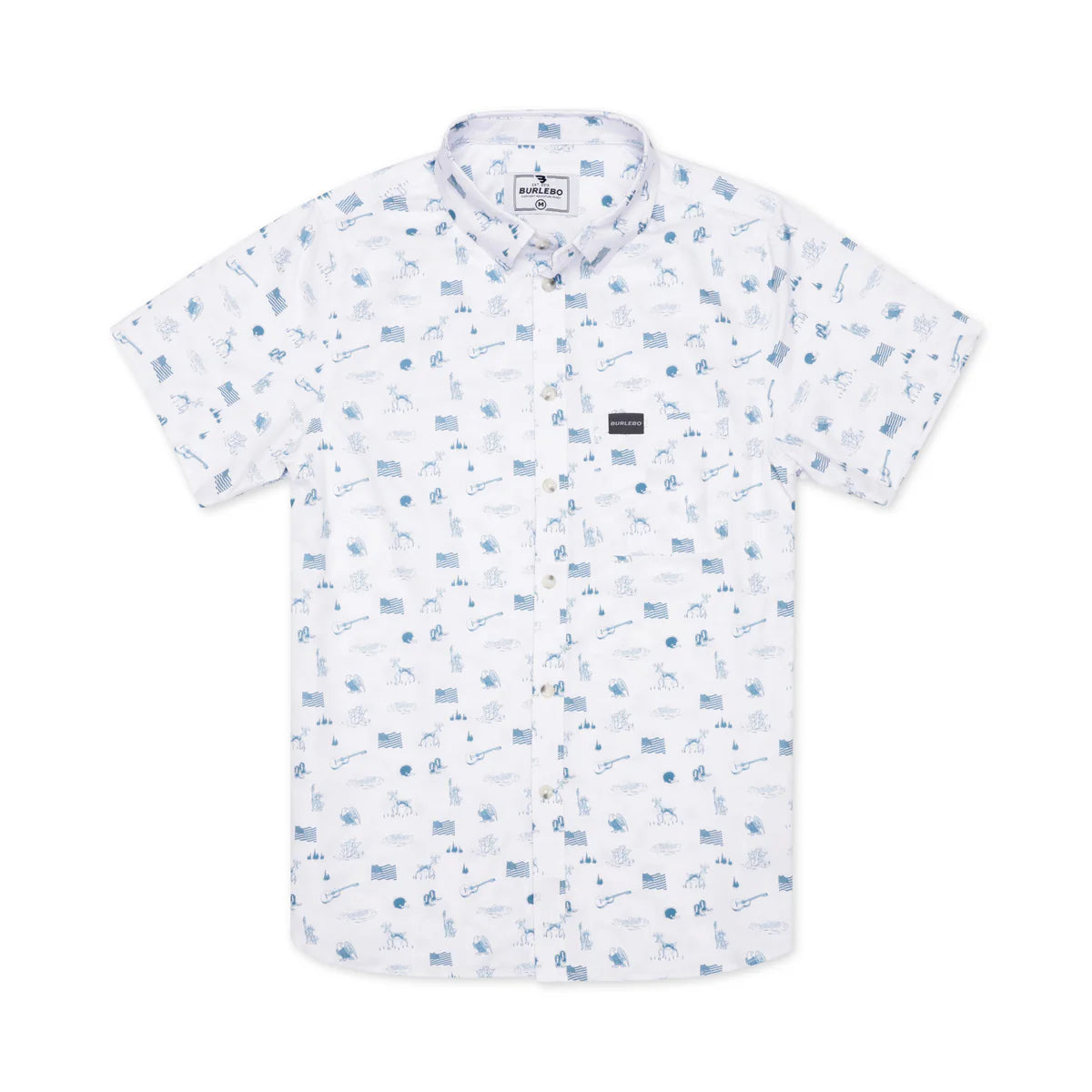 America the Great- Performance Button Up by Burlebo