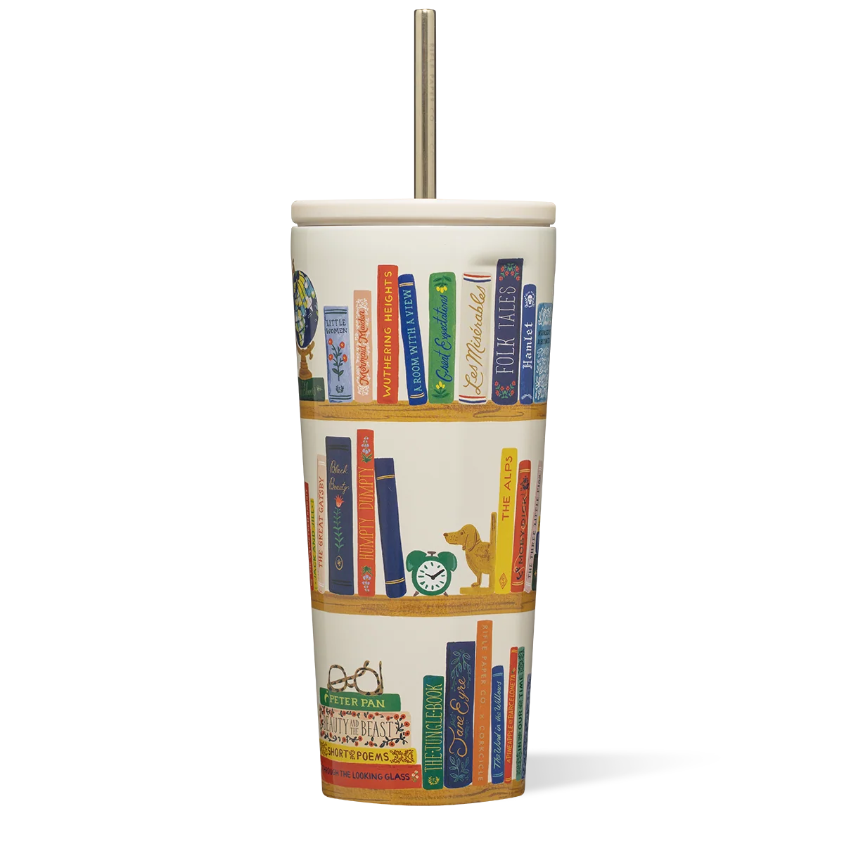 Corkcicle & Rifle Paper 24oz Cold Cup/ Book Club