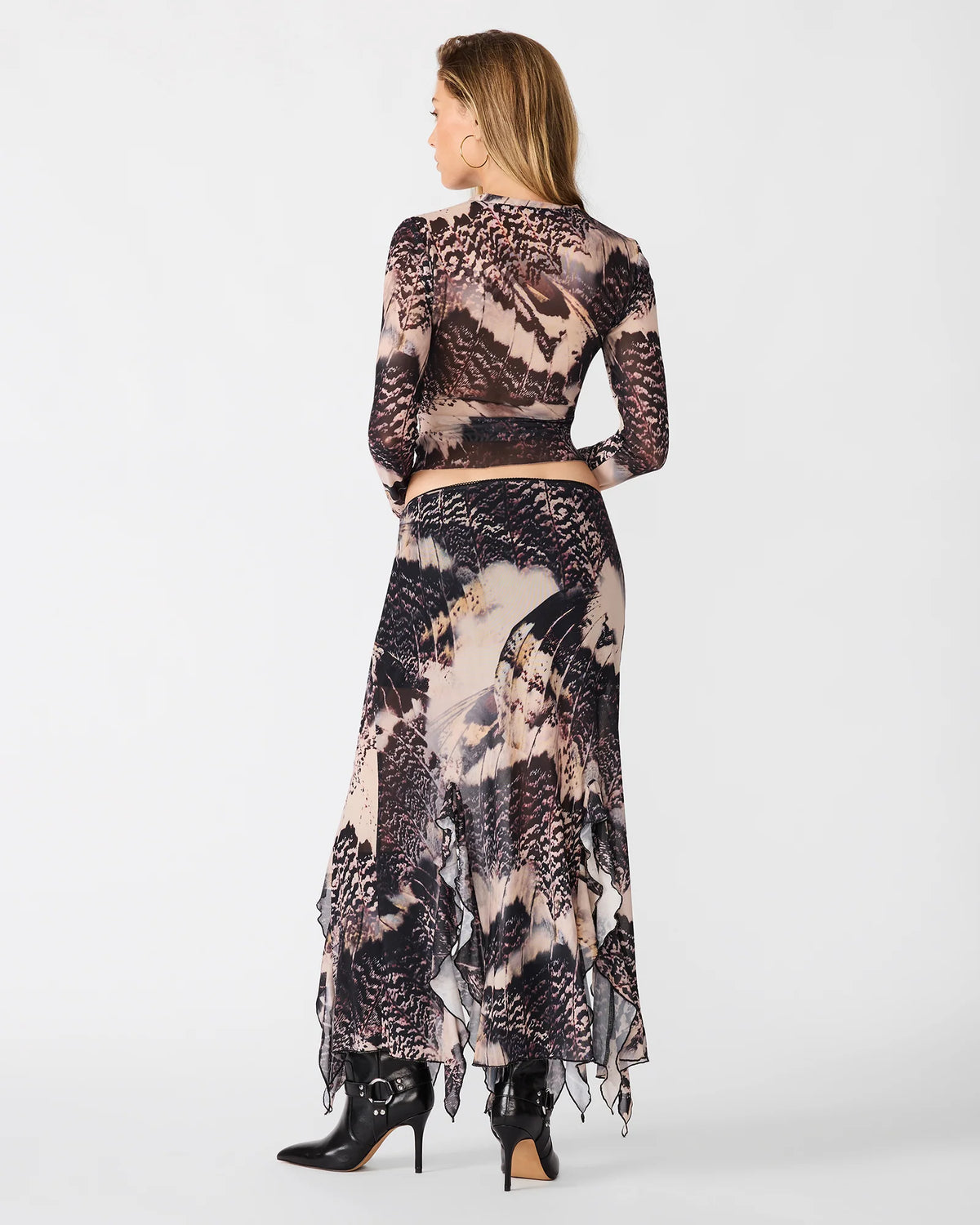 Sandy Knit Top- Moon Shadow