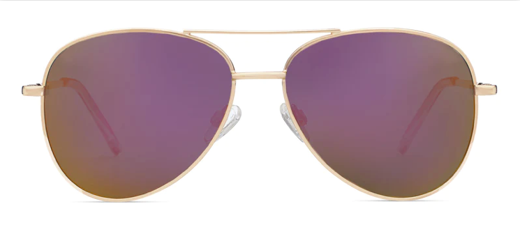 Heat Wave Pink/Gold- Peepers Reading Sunglasses