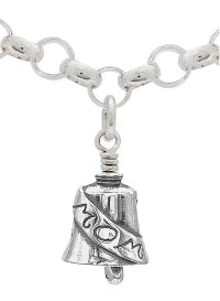 Treasured Mom Charm Bell