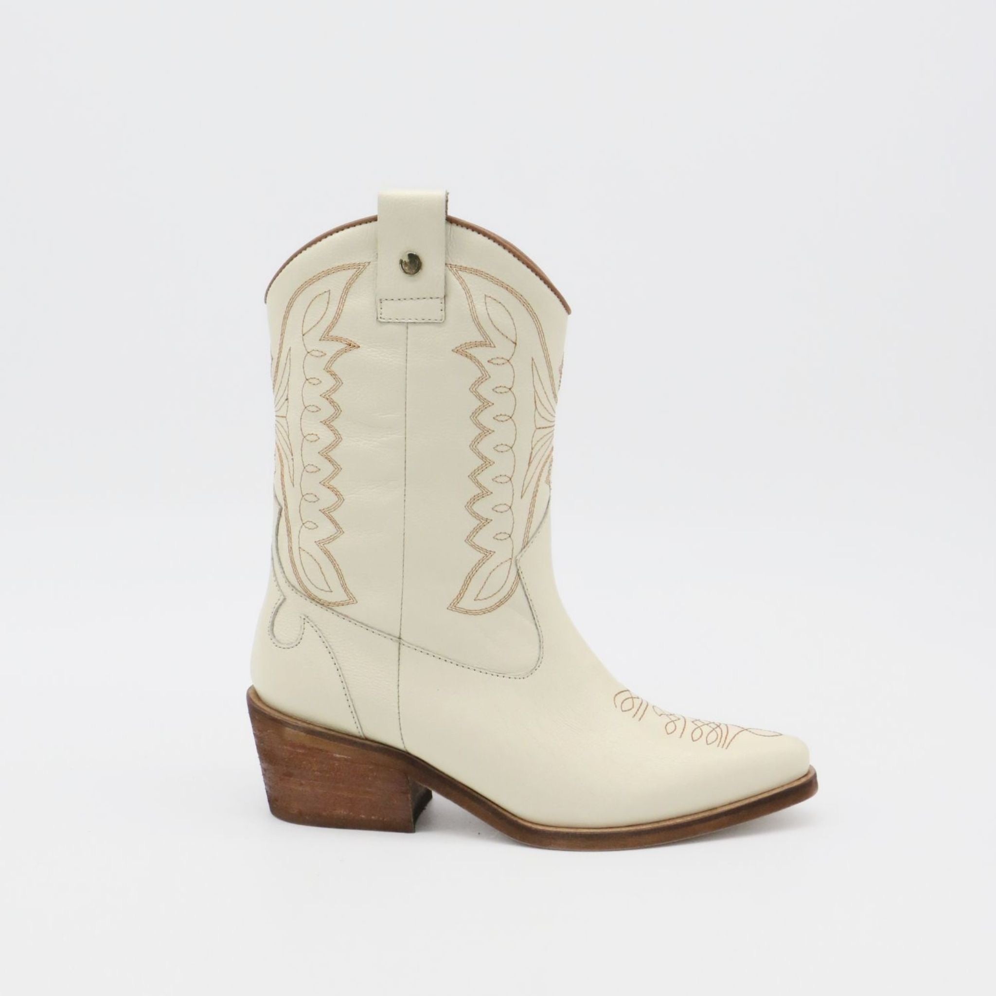 Unstoppable Ivory Western Cowgirl Boots