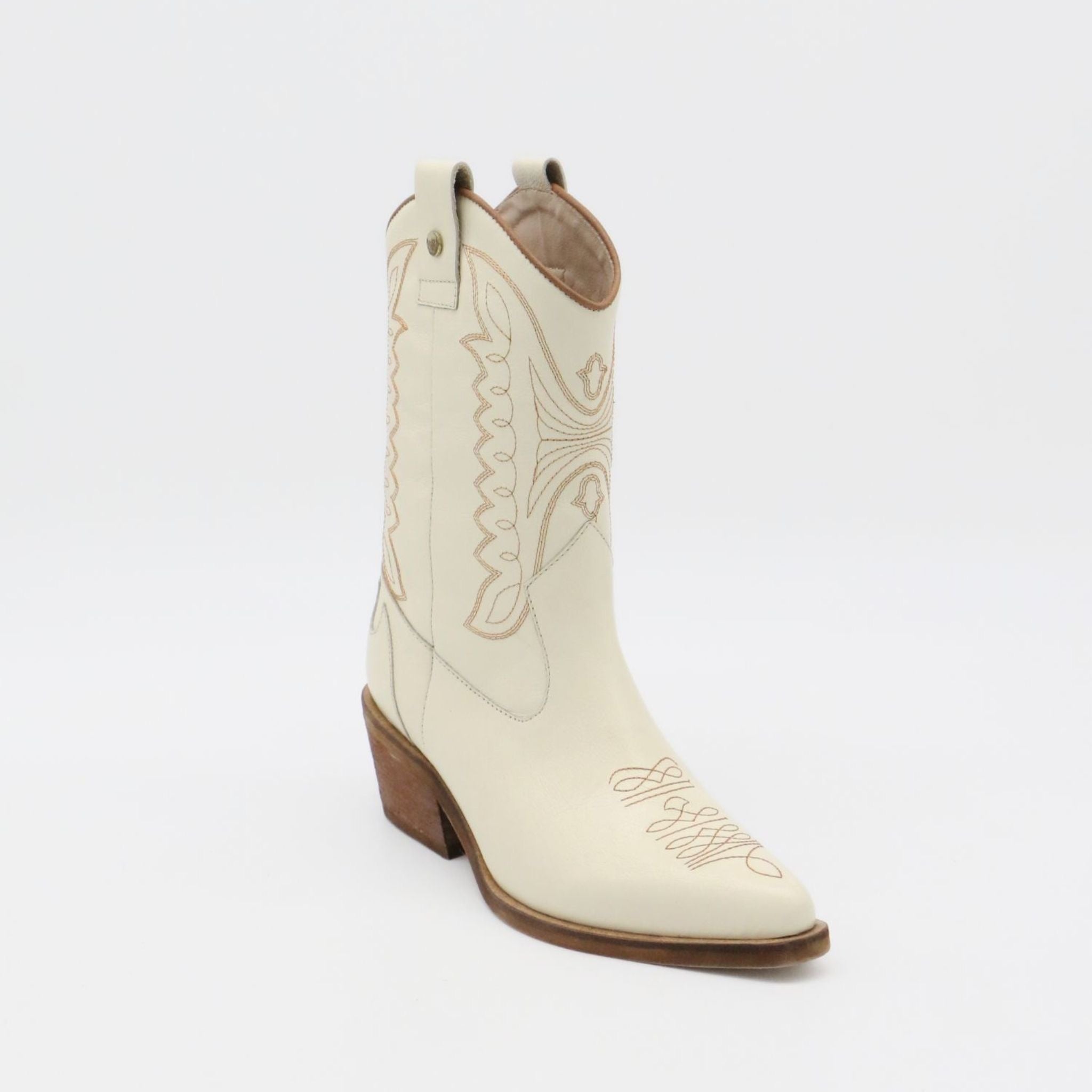 Unstoppable Ivory Western Cowgirl Boots