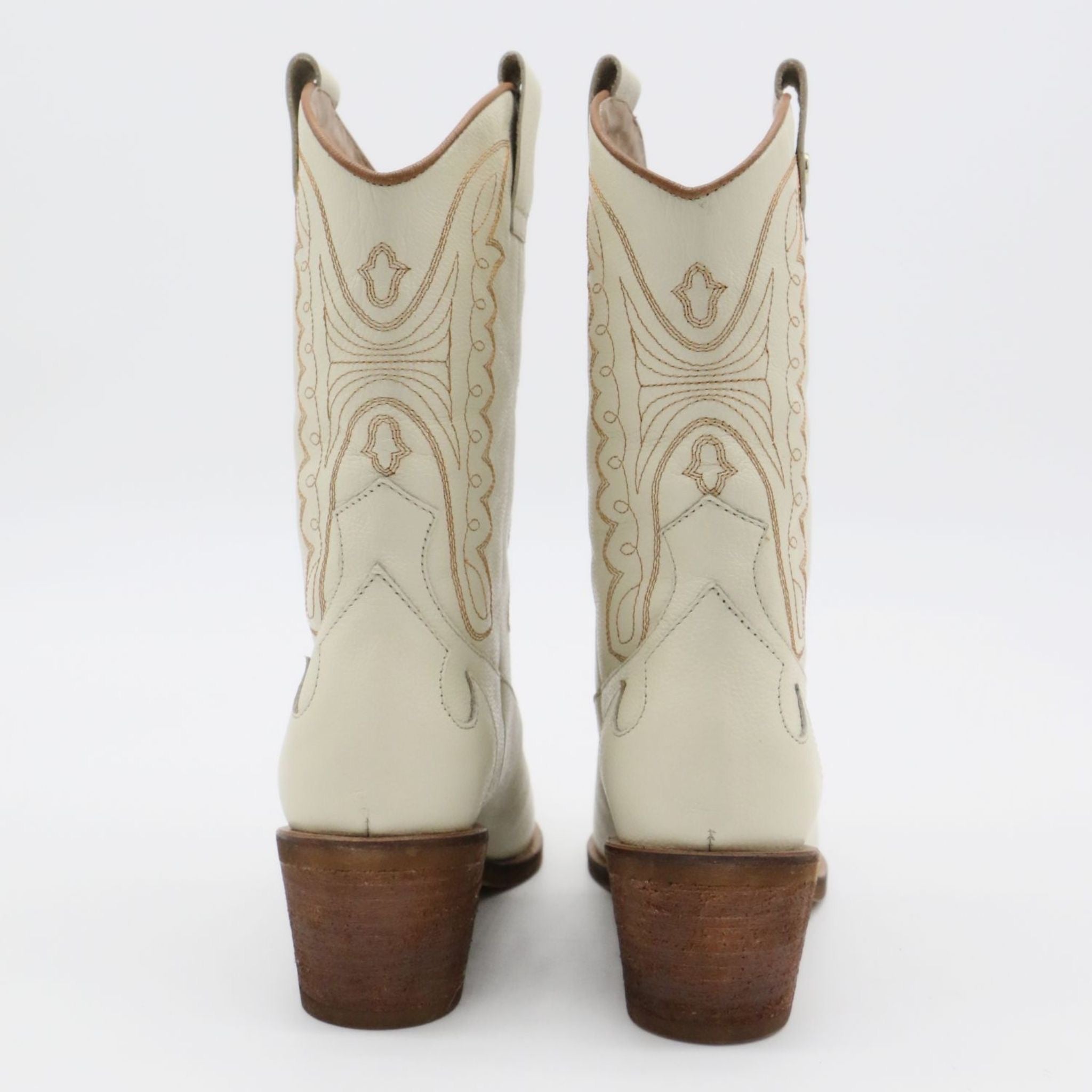 Unstoppable Ivory Western Cowgirl Boots