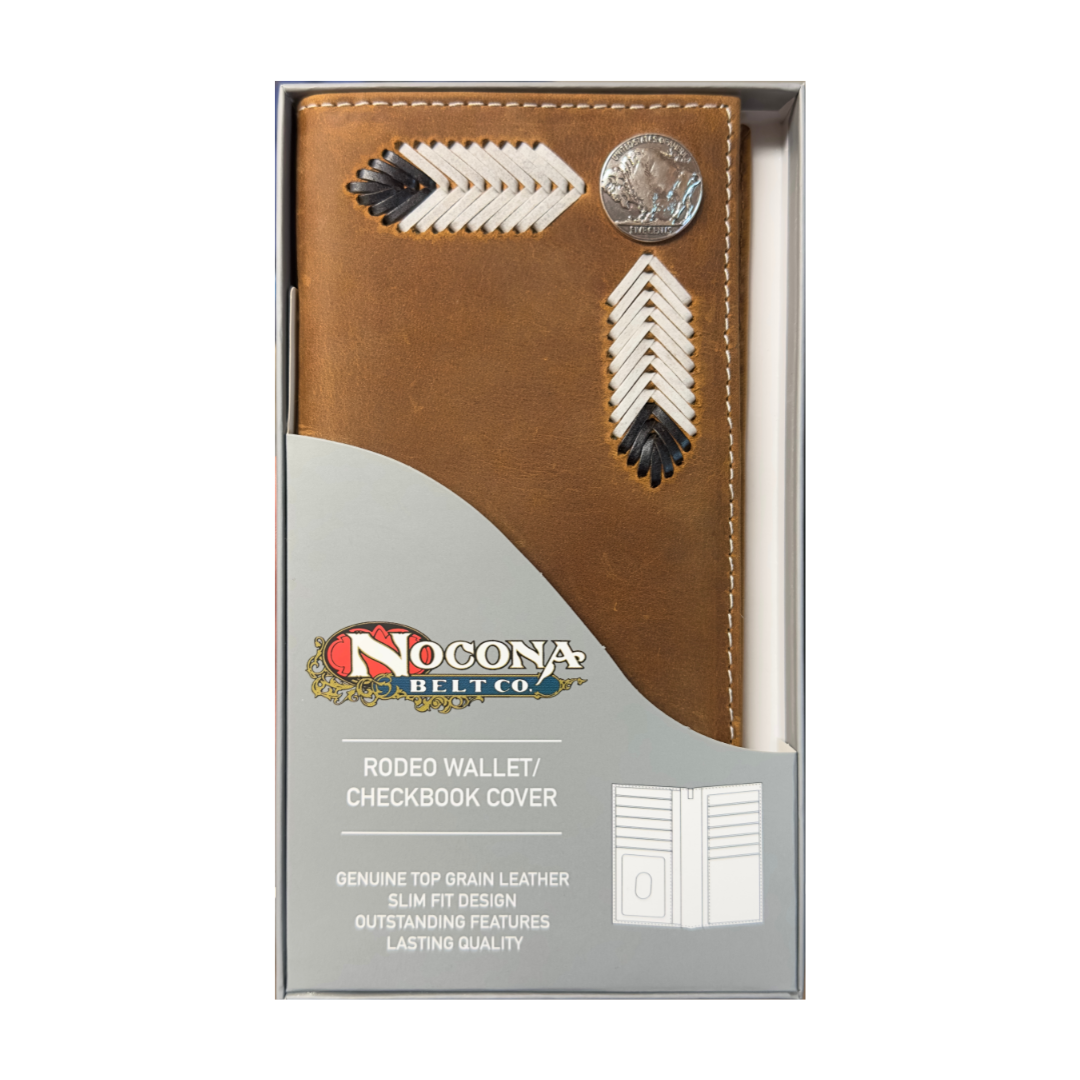 Men's Nocona Buffalo Nickel Rodeo Wallet