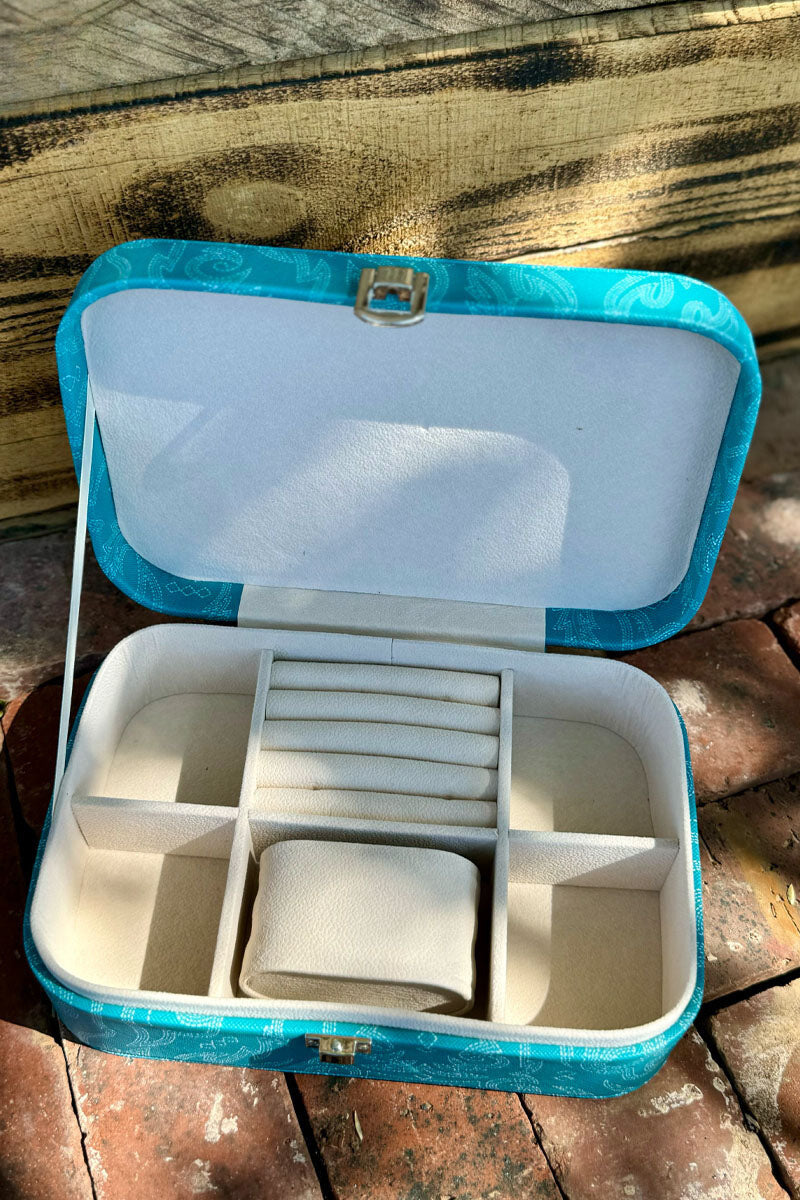 Cowgirl's Turquoise Jewelry Box