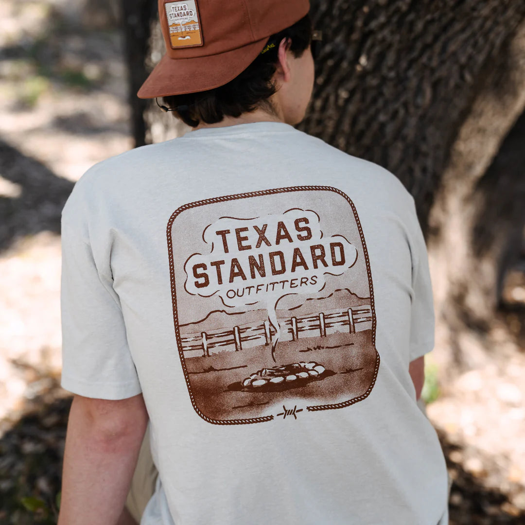 Smoke Heritage Printed Tee