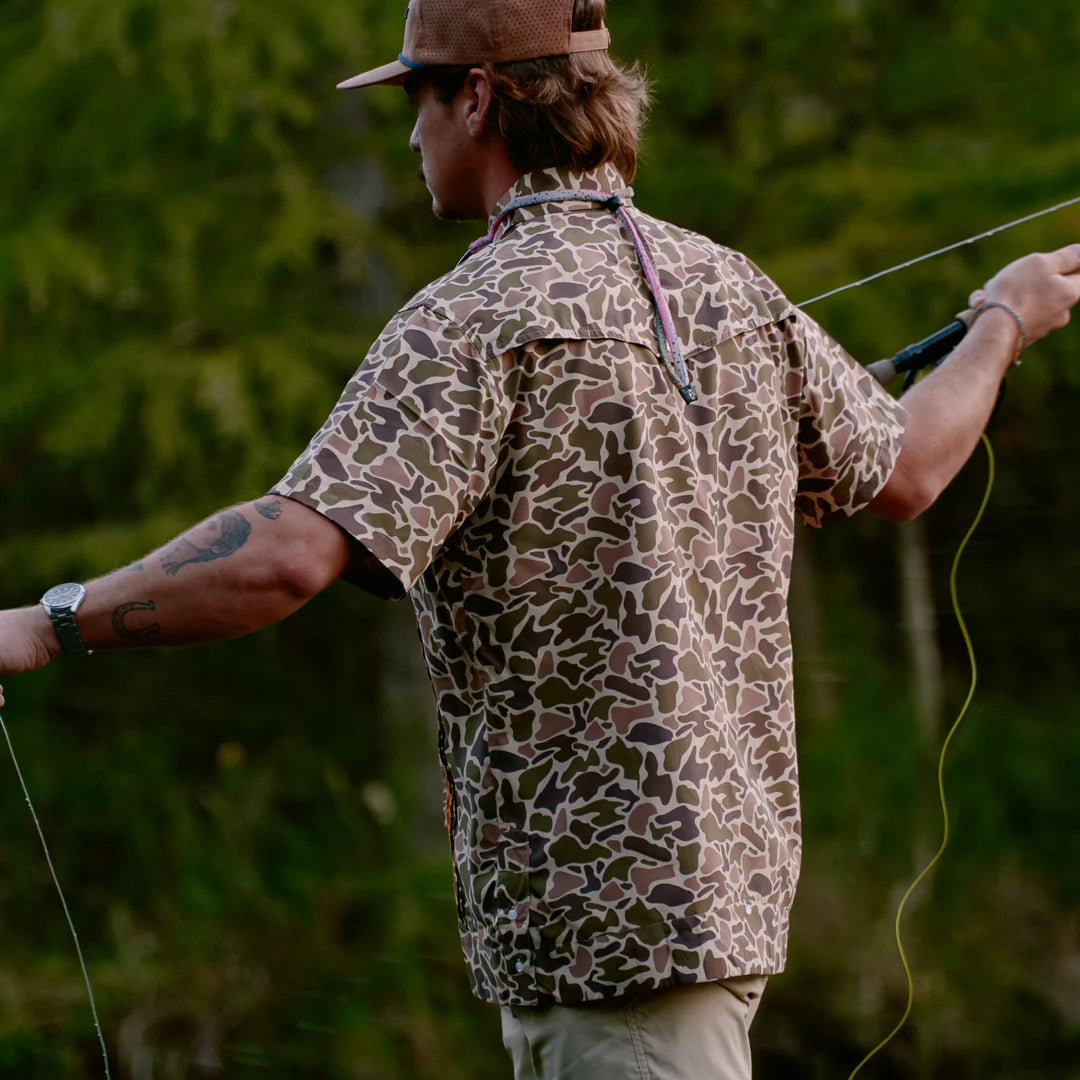 Guayabera Libre-Tejas Camo