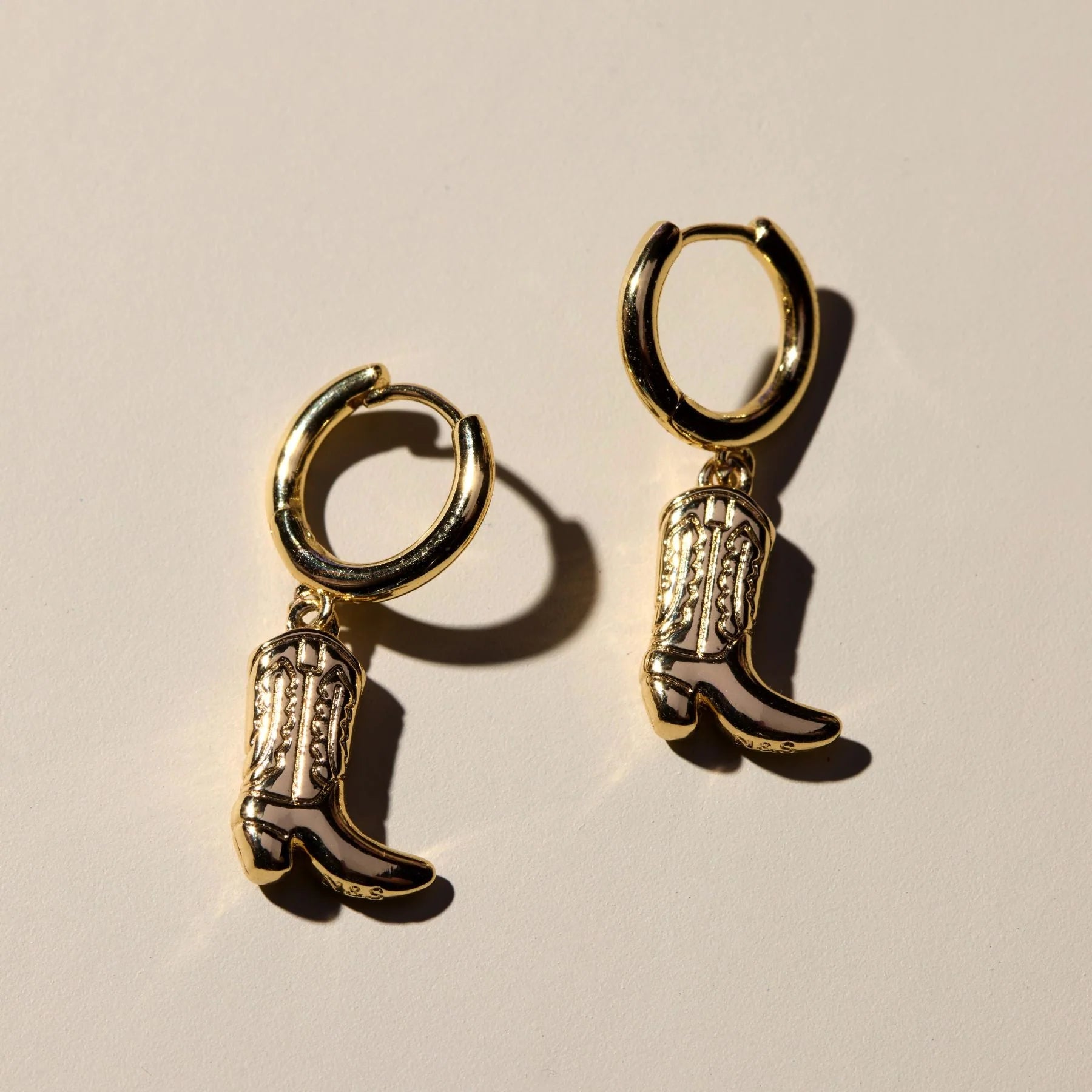 Gold Cowgirl Boot Huggies