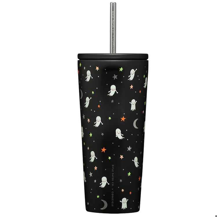Corkcicle & Rifle Paper 24oz Cold Cup/ Ghosts