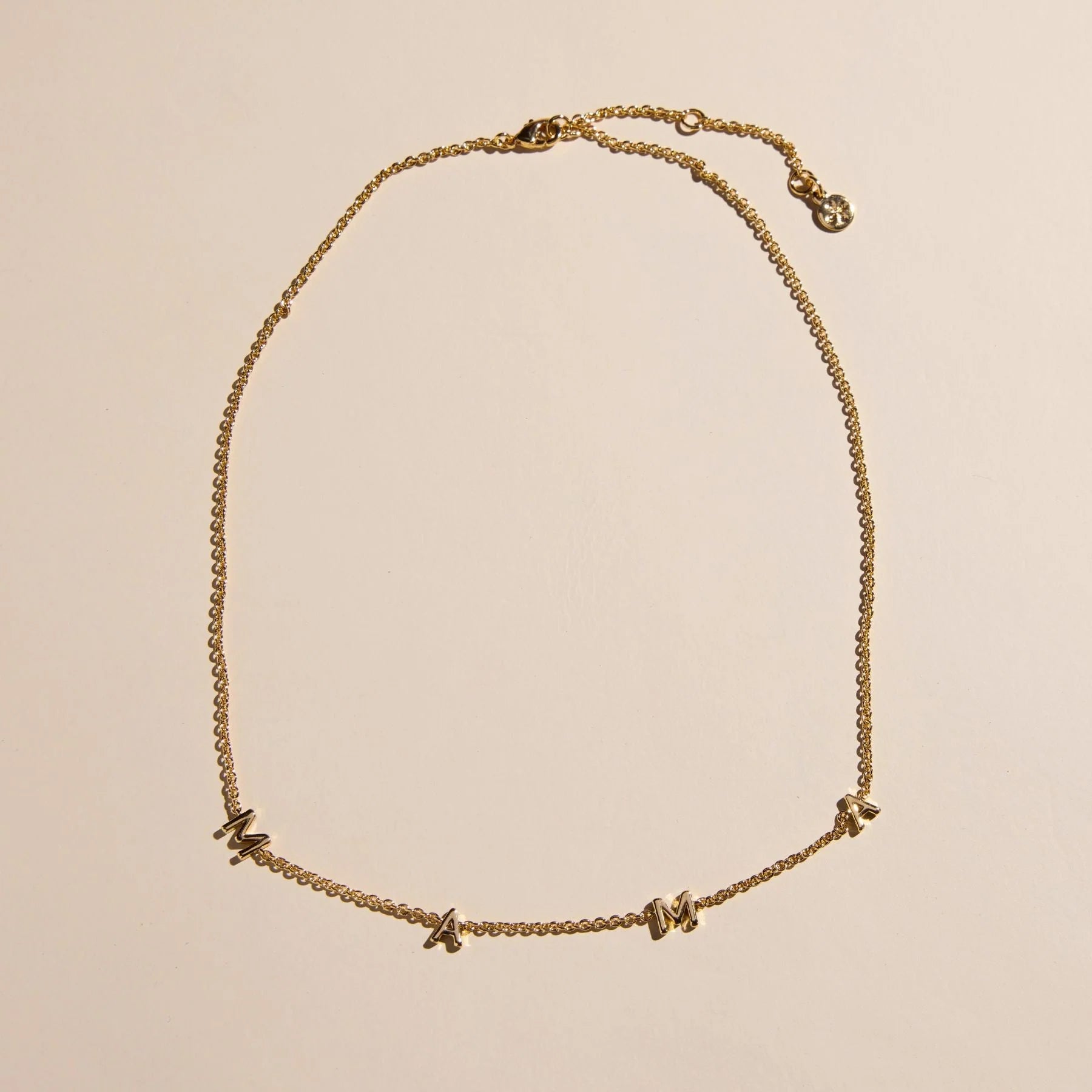Mama Initial Necklace