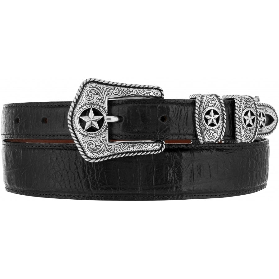 Black Country Croc Belt by Tony Lama