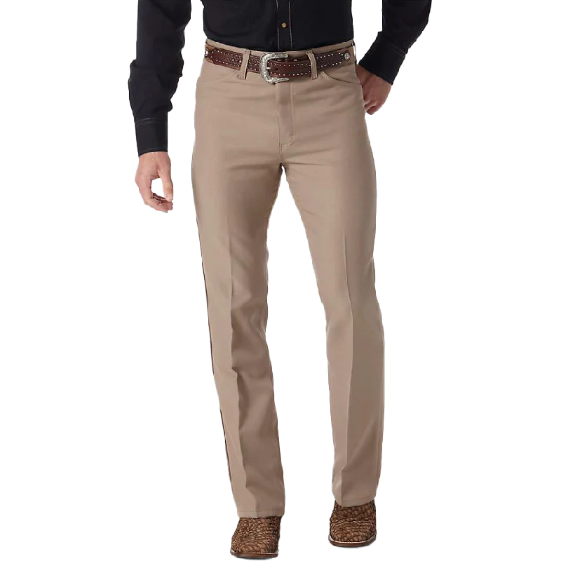 Wrangler Men's Wrancher Tan Dress Pants