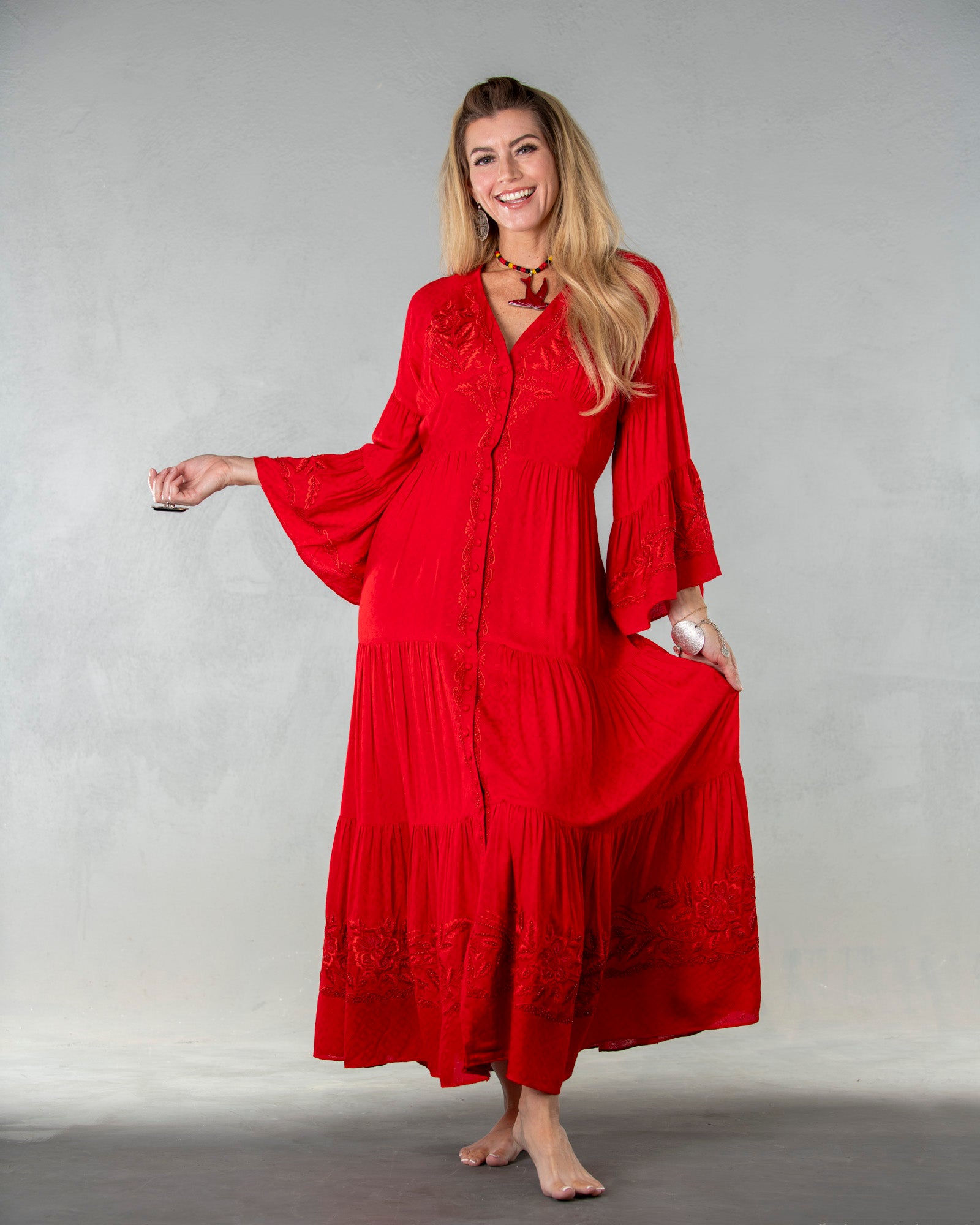 Promise Kept Red Dress by Vintage Collection