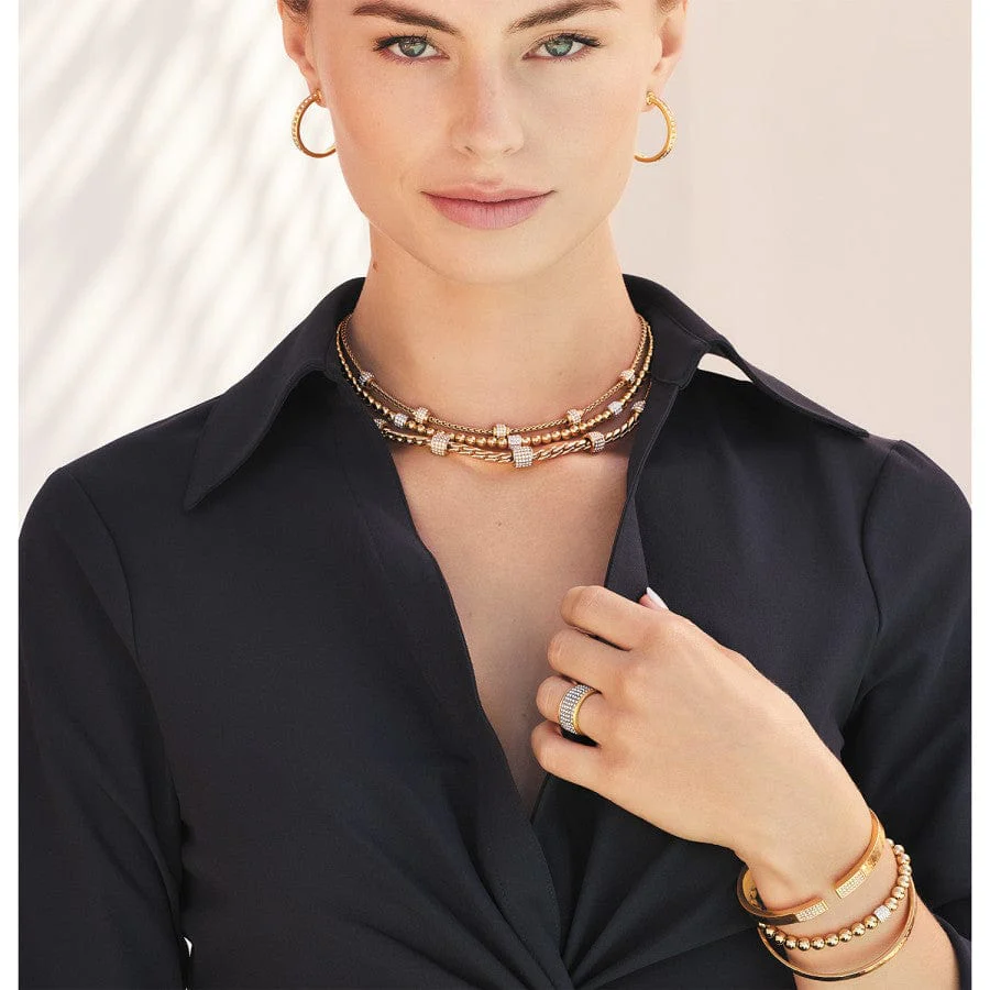 Meridian Petite Stretch Bracelet / Gold