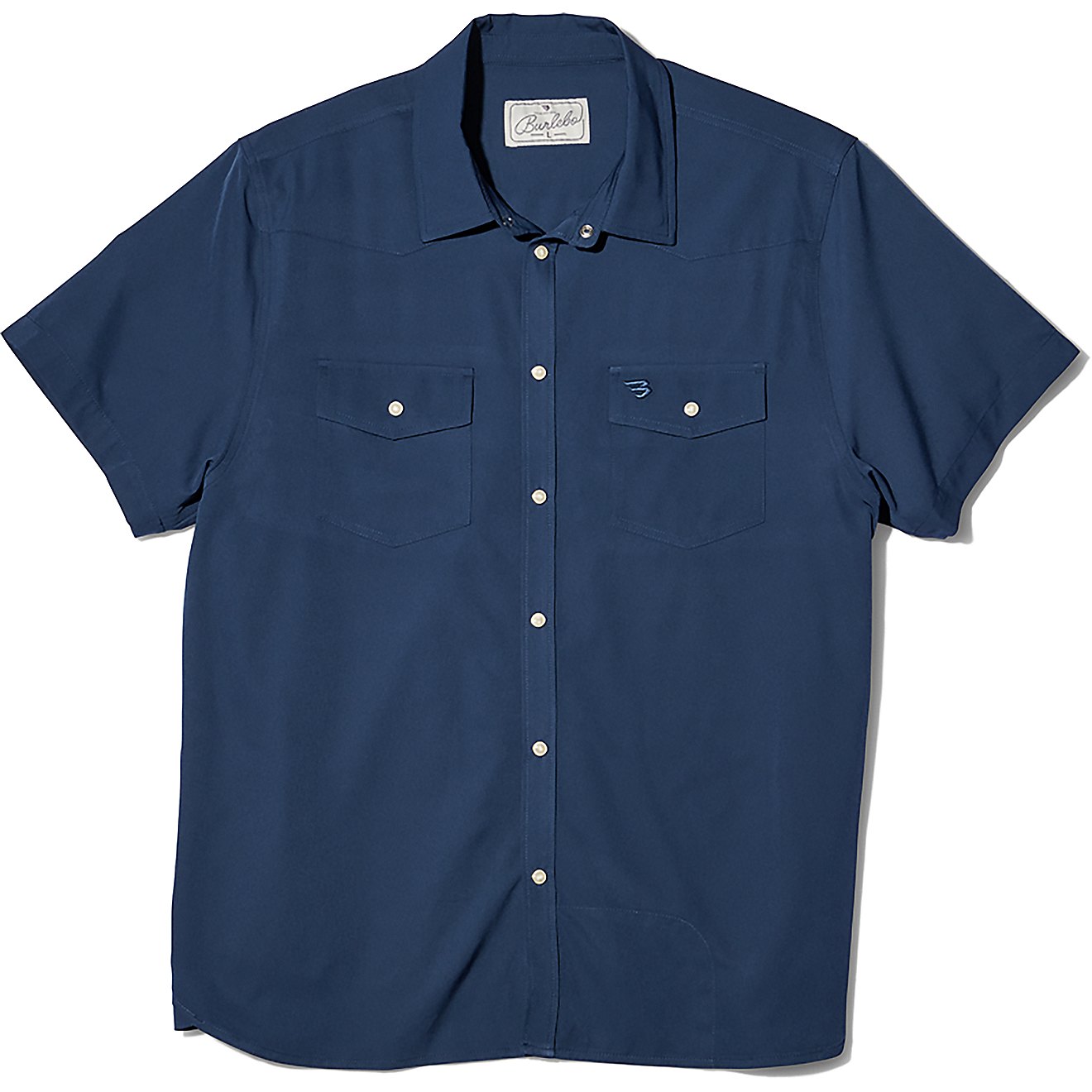 Burlebo Performance Western Shirt - Navy