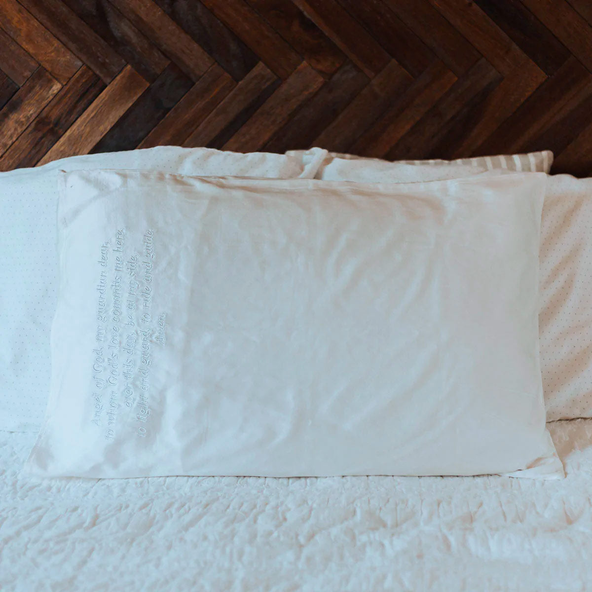 Guardian Angel Silk Pillowcase