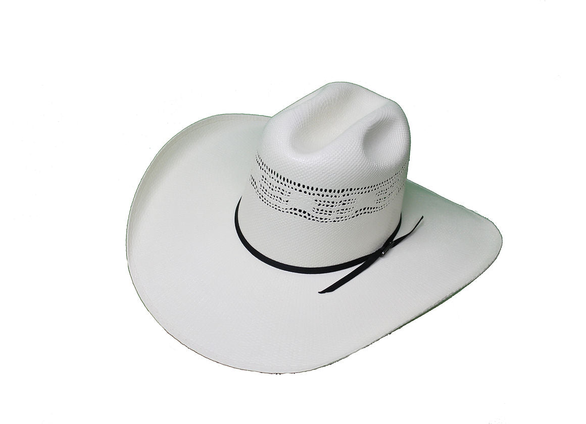 The Burleson 4.5" Brim Bullrider Bangora Straw Hat