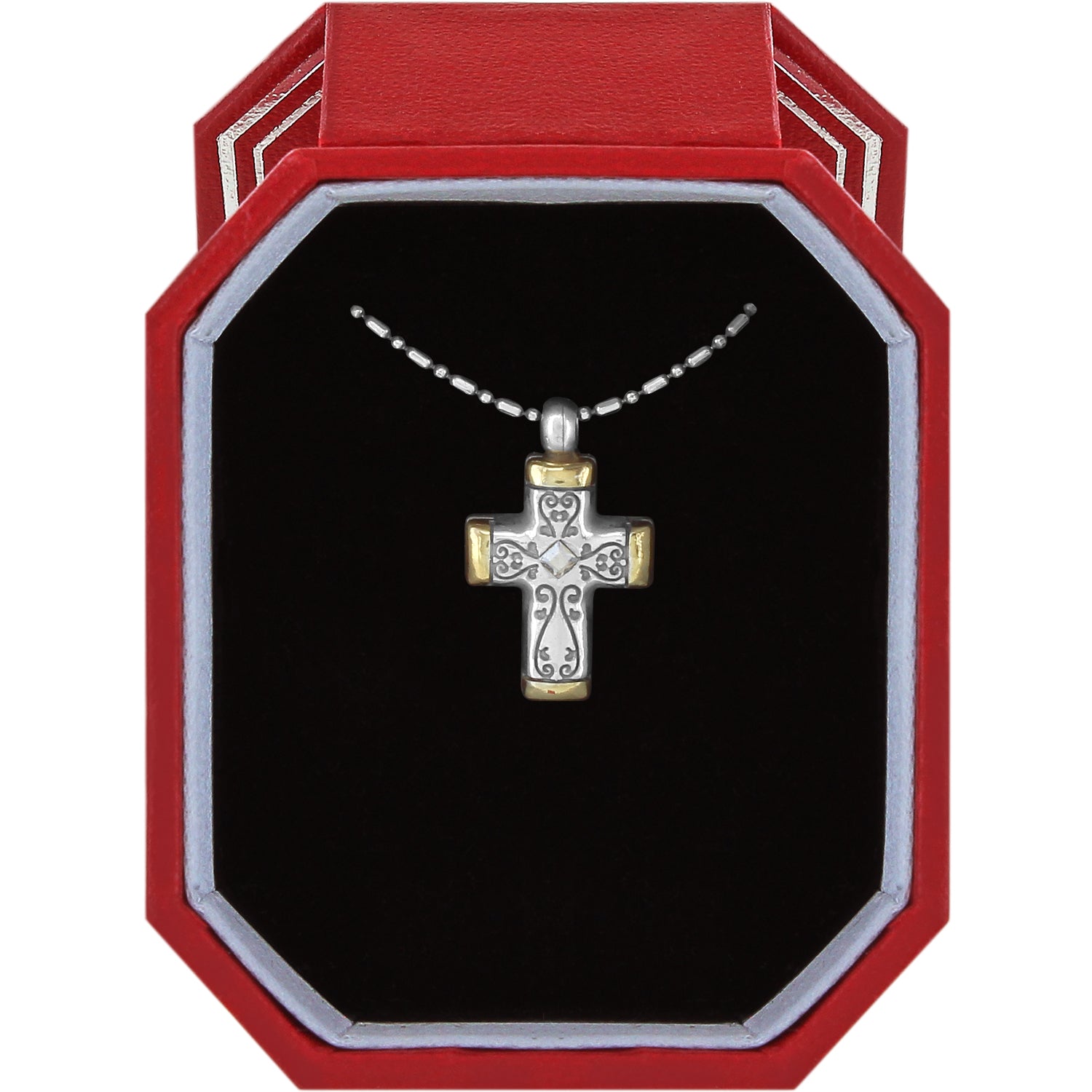 Venezia Petite Cross Necklace