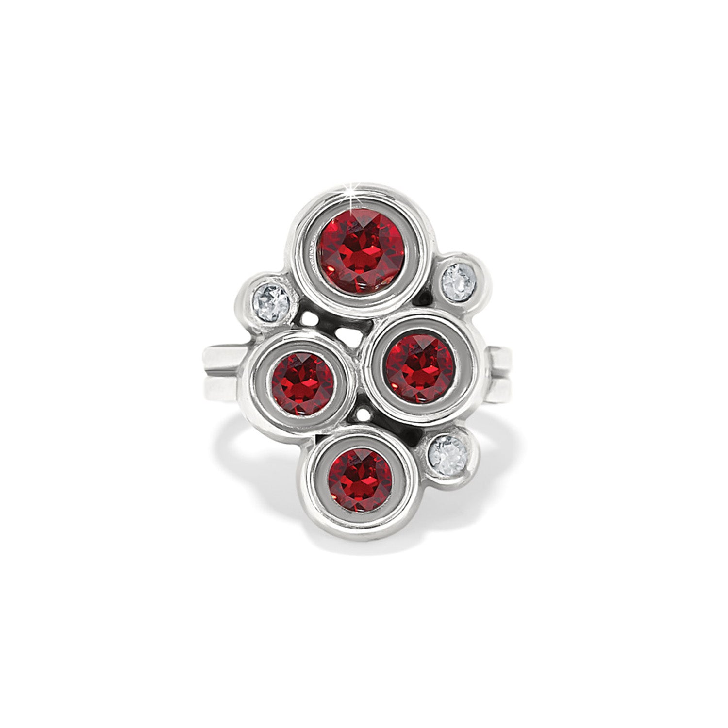 Constella Cluster Ring -Red