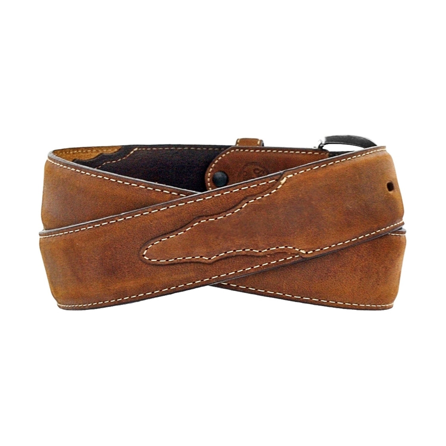 Classic Men's Brown Western Belt by Justin Belts