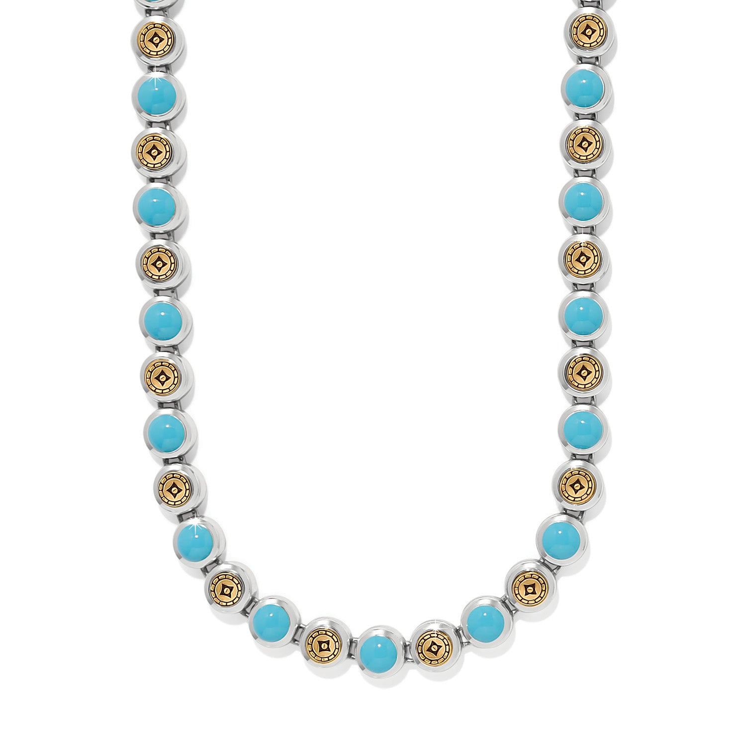 Mosaic Cerrillos Link Necklace