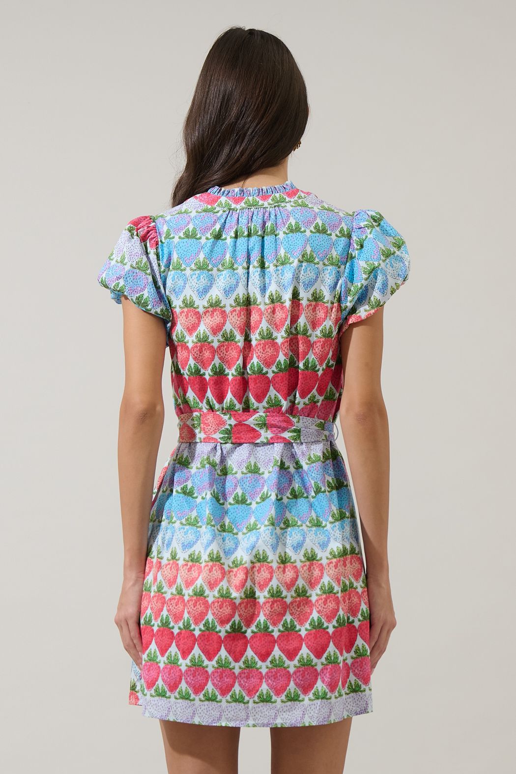 Berry Burst Orela Shift Mini Dress