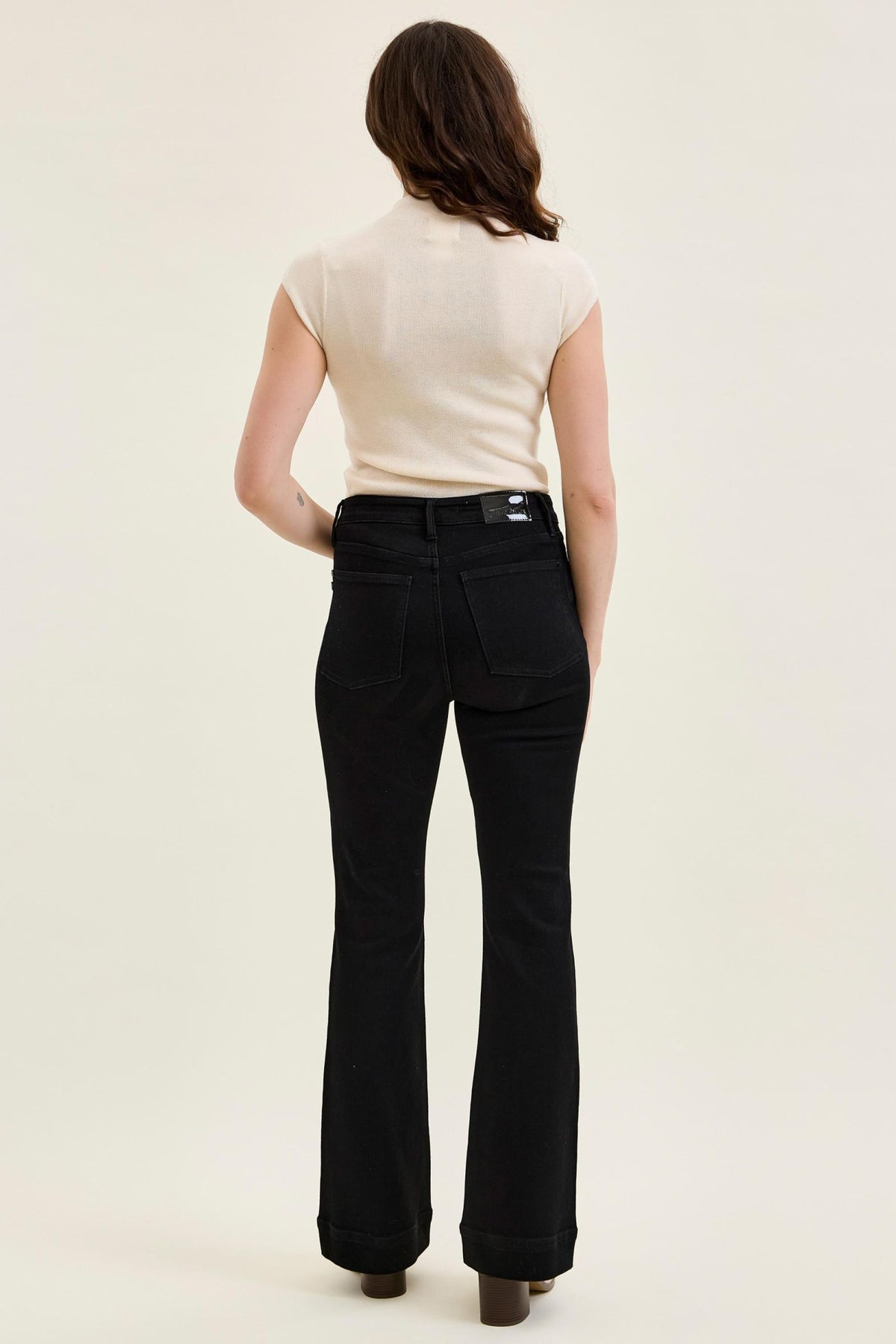Judy Blue BLACK High Waist DAISY Bootcut Jean