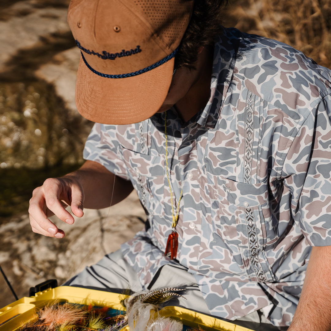Guayabera Libre-Camo Frio by Texas Standard